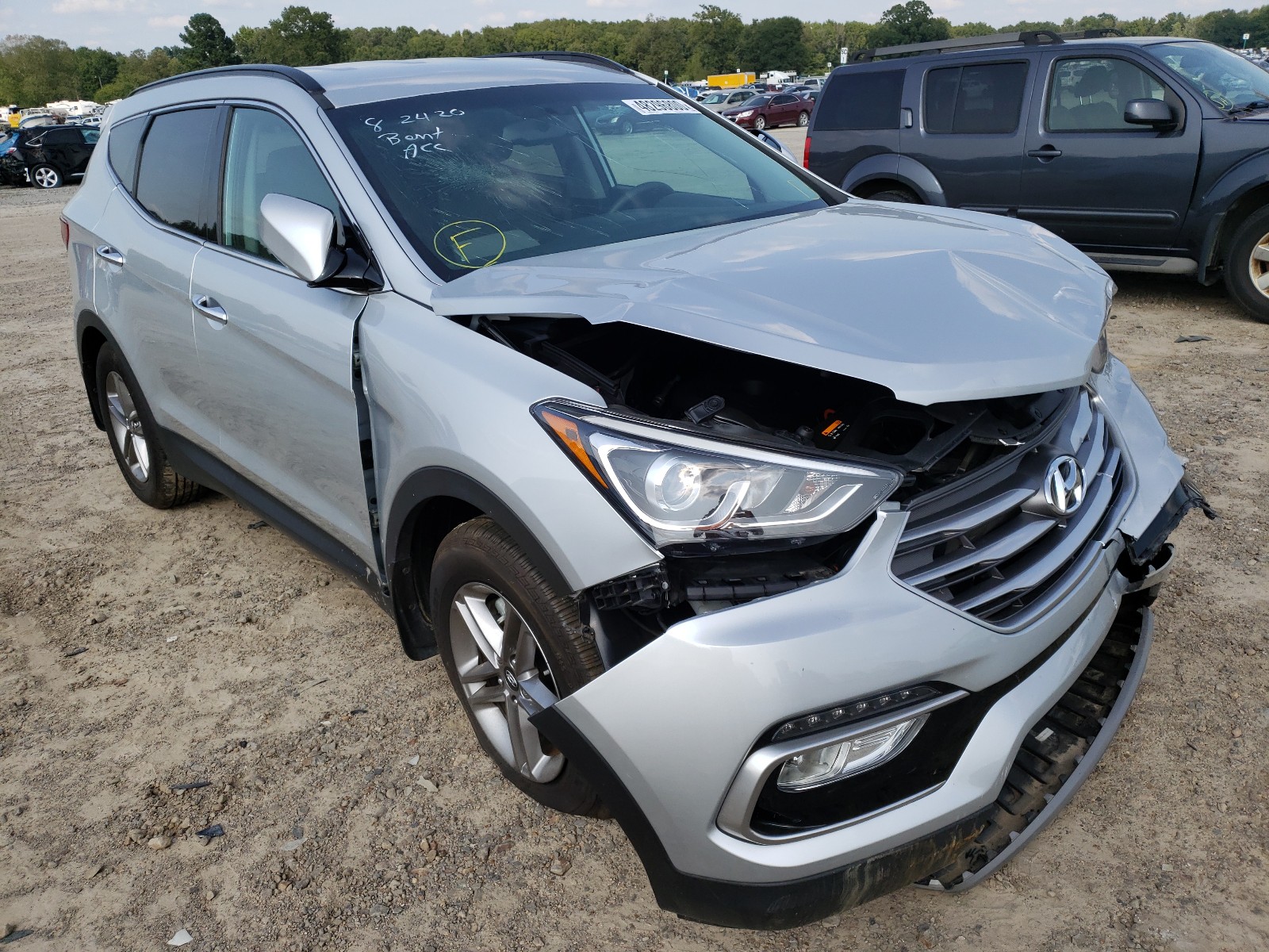 HYUNDAI SANTA FE S 2017 5xyzudlb1hg433459