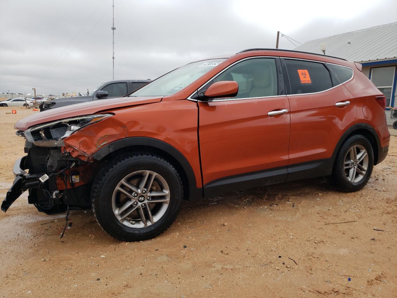 HYUNDAI SANTA FE 2017 5xyzudlb1hg467496