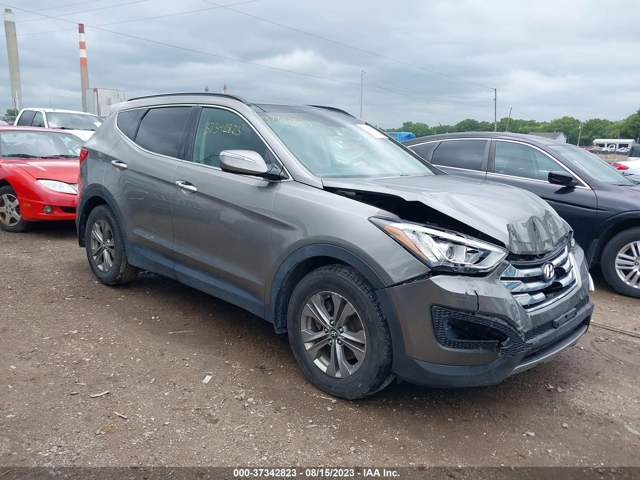 HYUNDAI SANTA FE 2014 5xyzudlb2eg162505