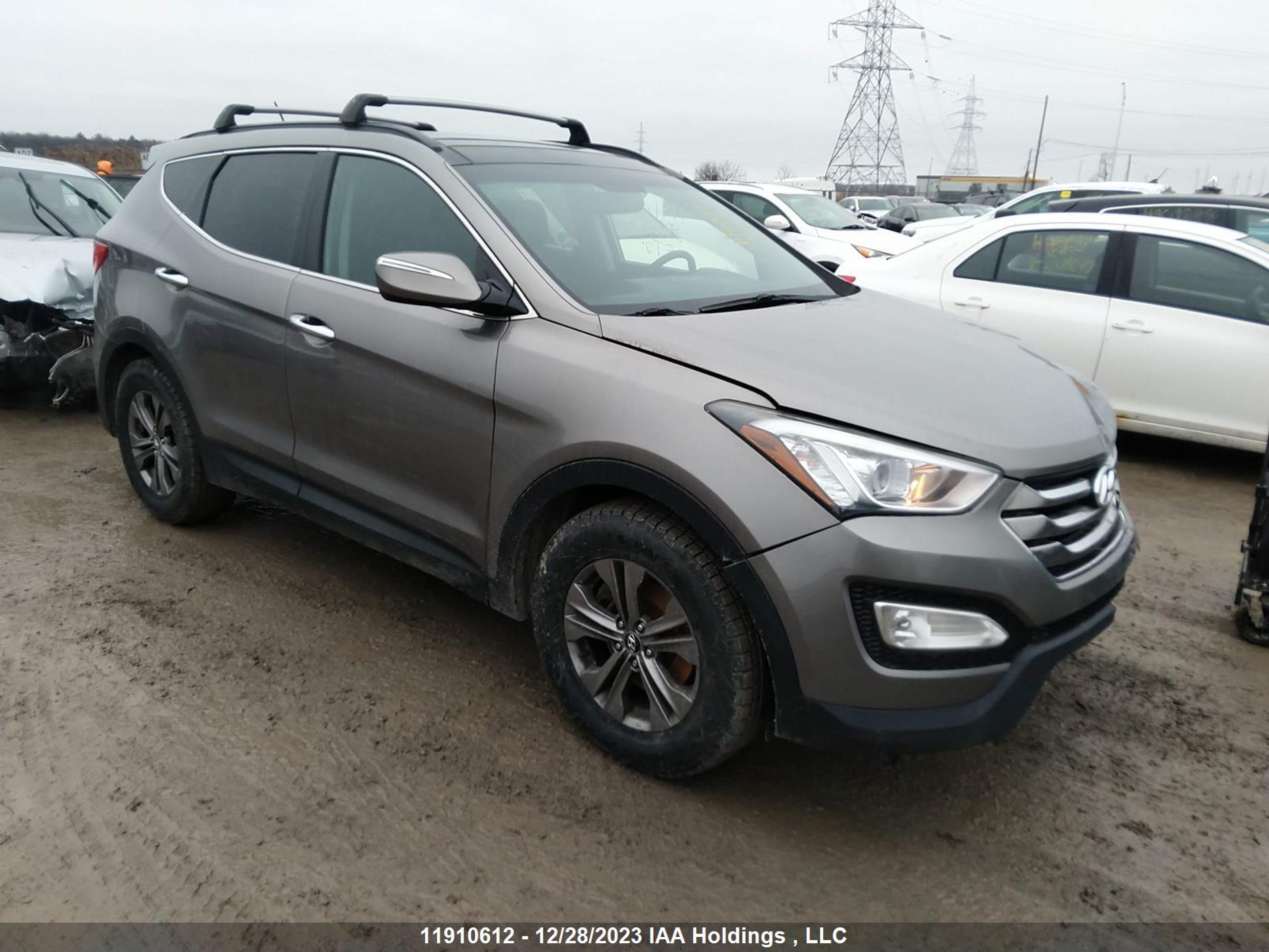 HYUNDAI SANTA FE 2014 5xyzudlb2eg182219