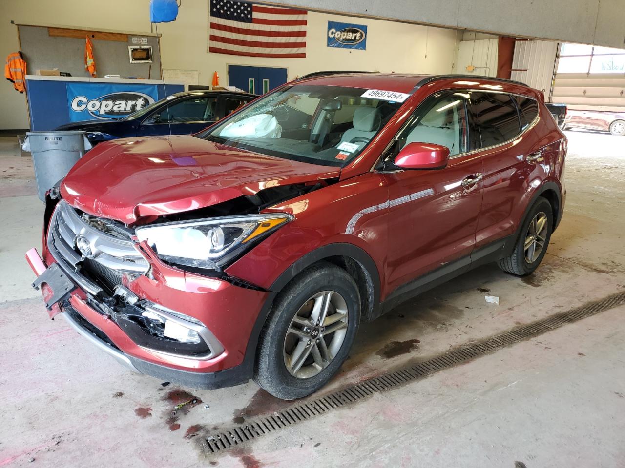 HYUNDAI SANTA FE 2017 5xyzudlb2hg389830