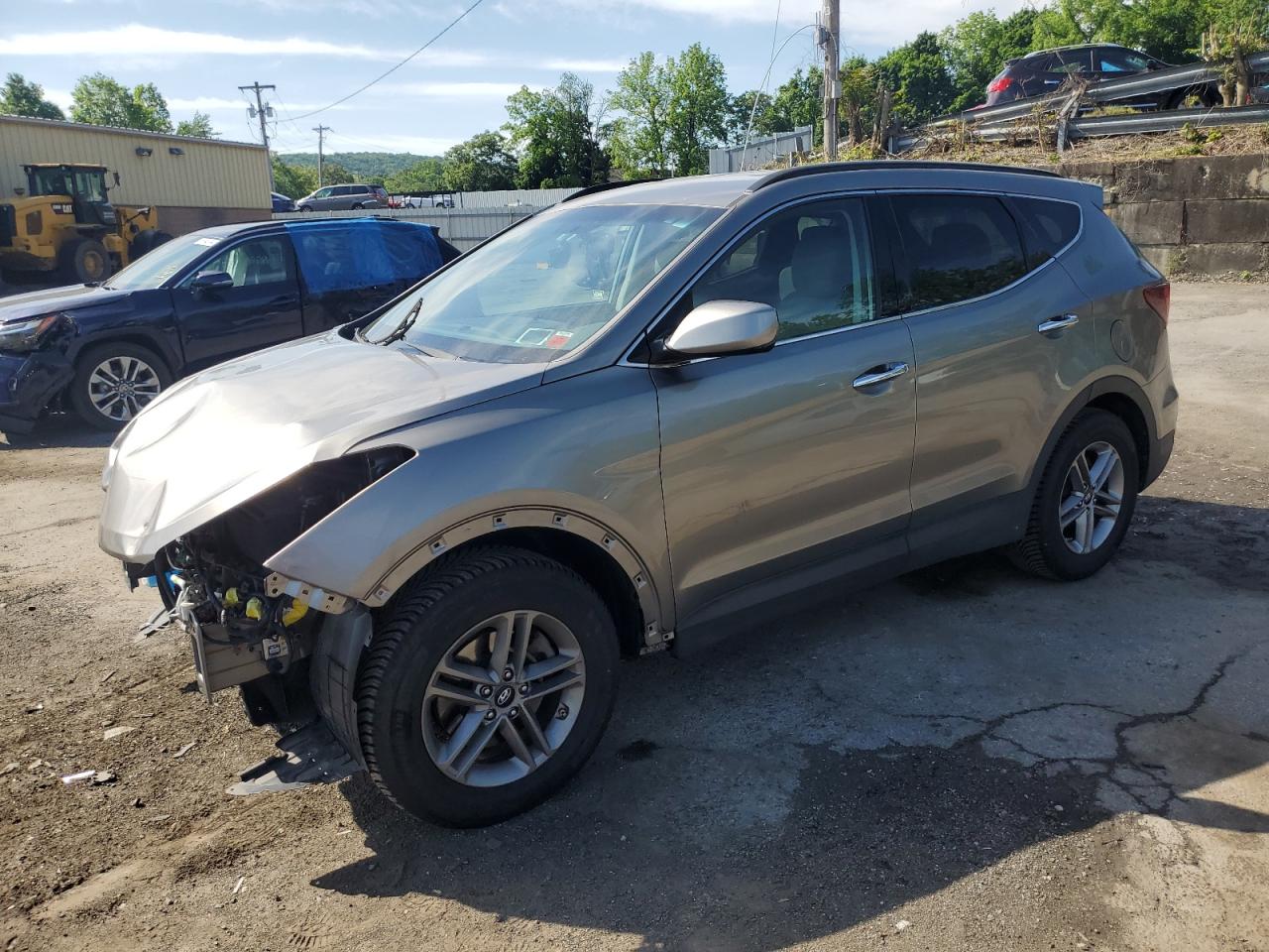 HYUNDAI SANTA FE 2017 5xyzudlb2hg415326