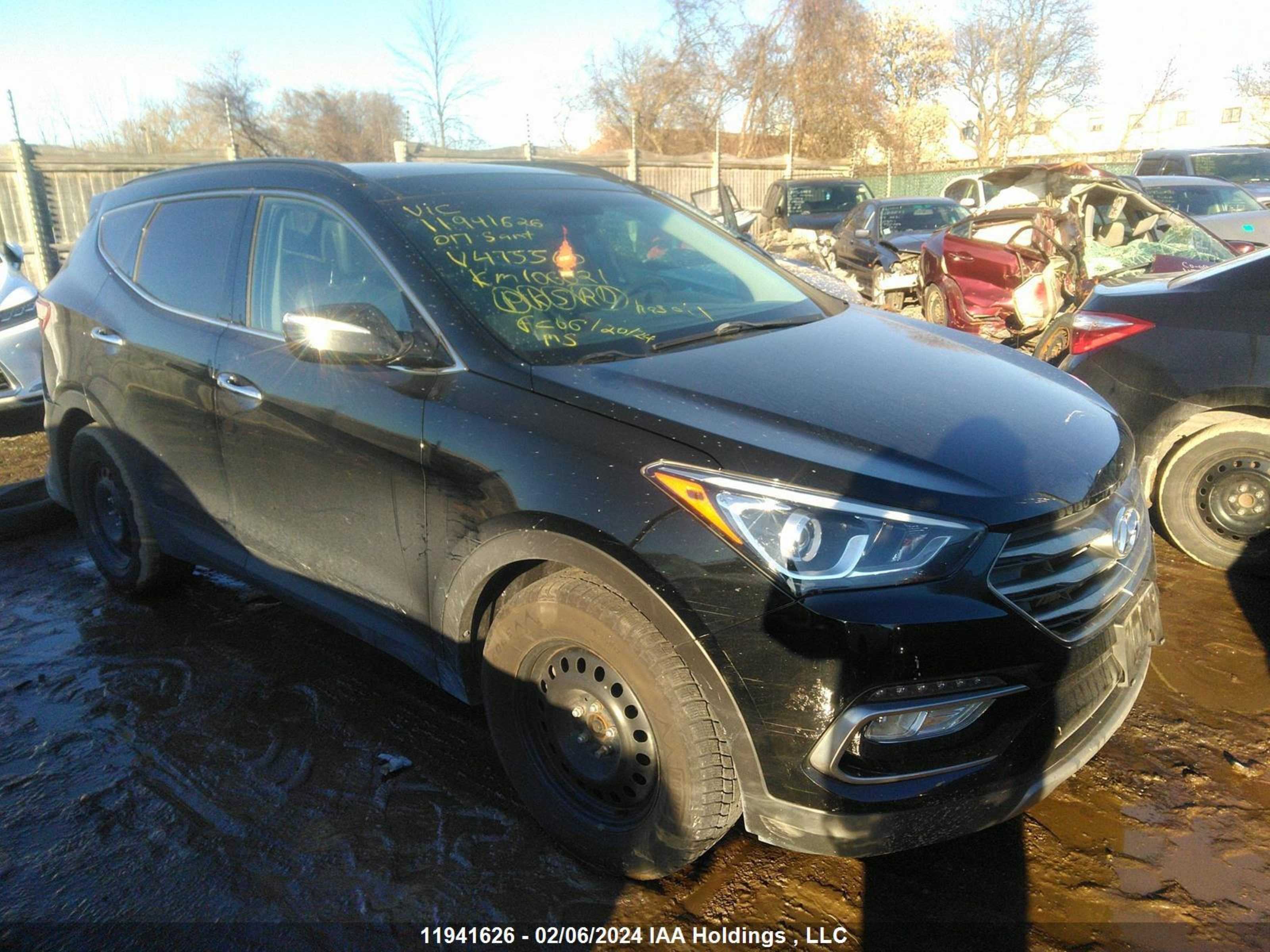 HYUNDAI SANTA FE 2017 5xyzudlb2hg475560