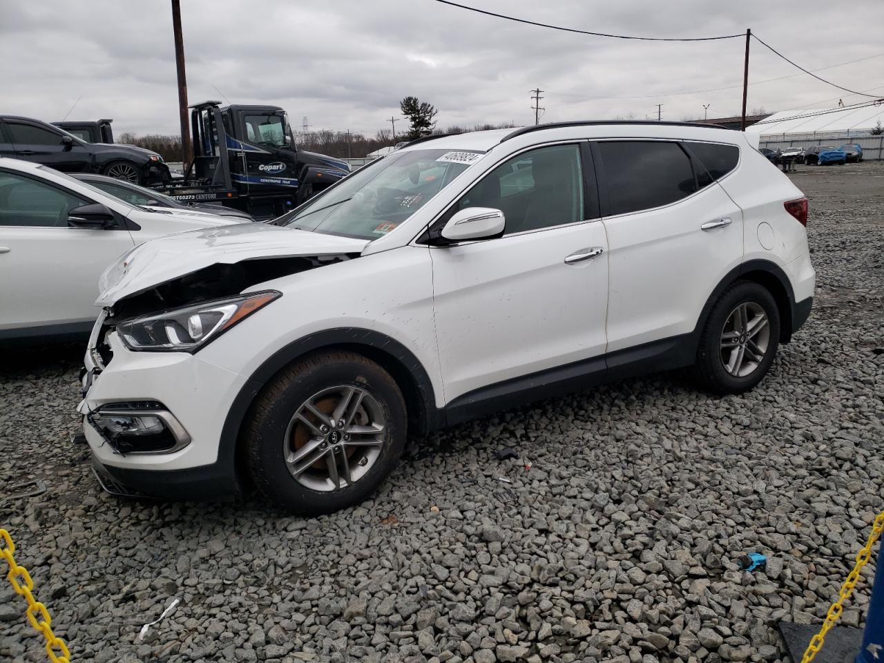 HYUNDAI SANTA FE 2018 5xyzudlb2jg521541