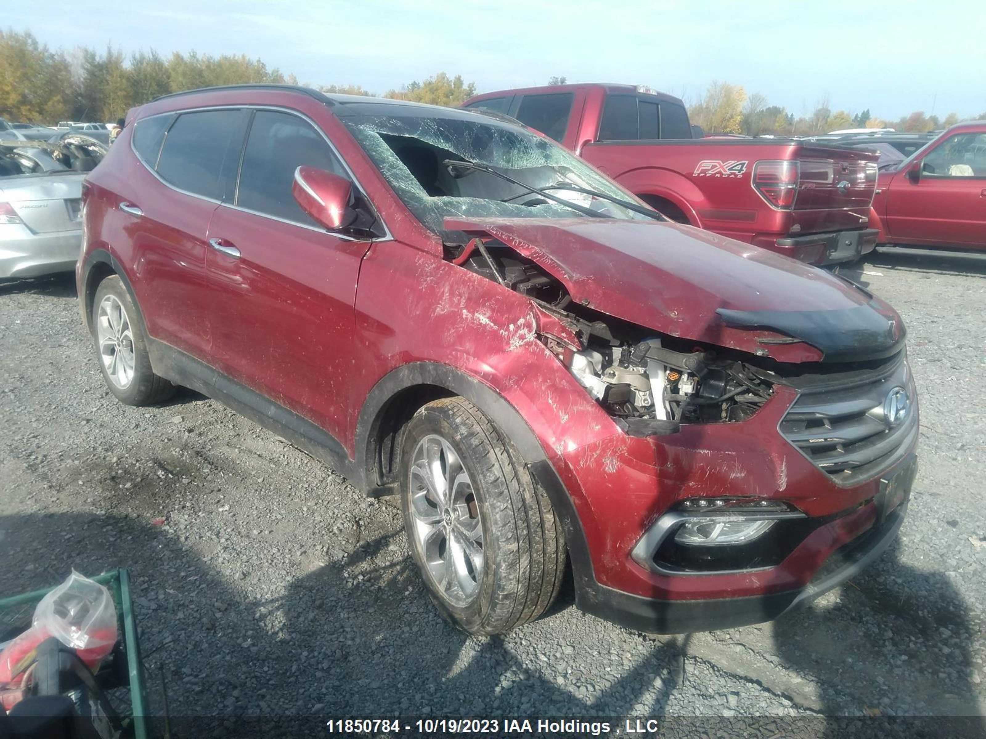 HYUNDAI SANTA FE 2017 5xyzudlb3hg451090