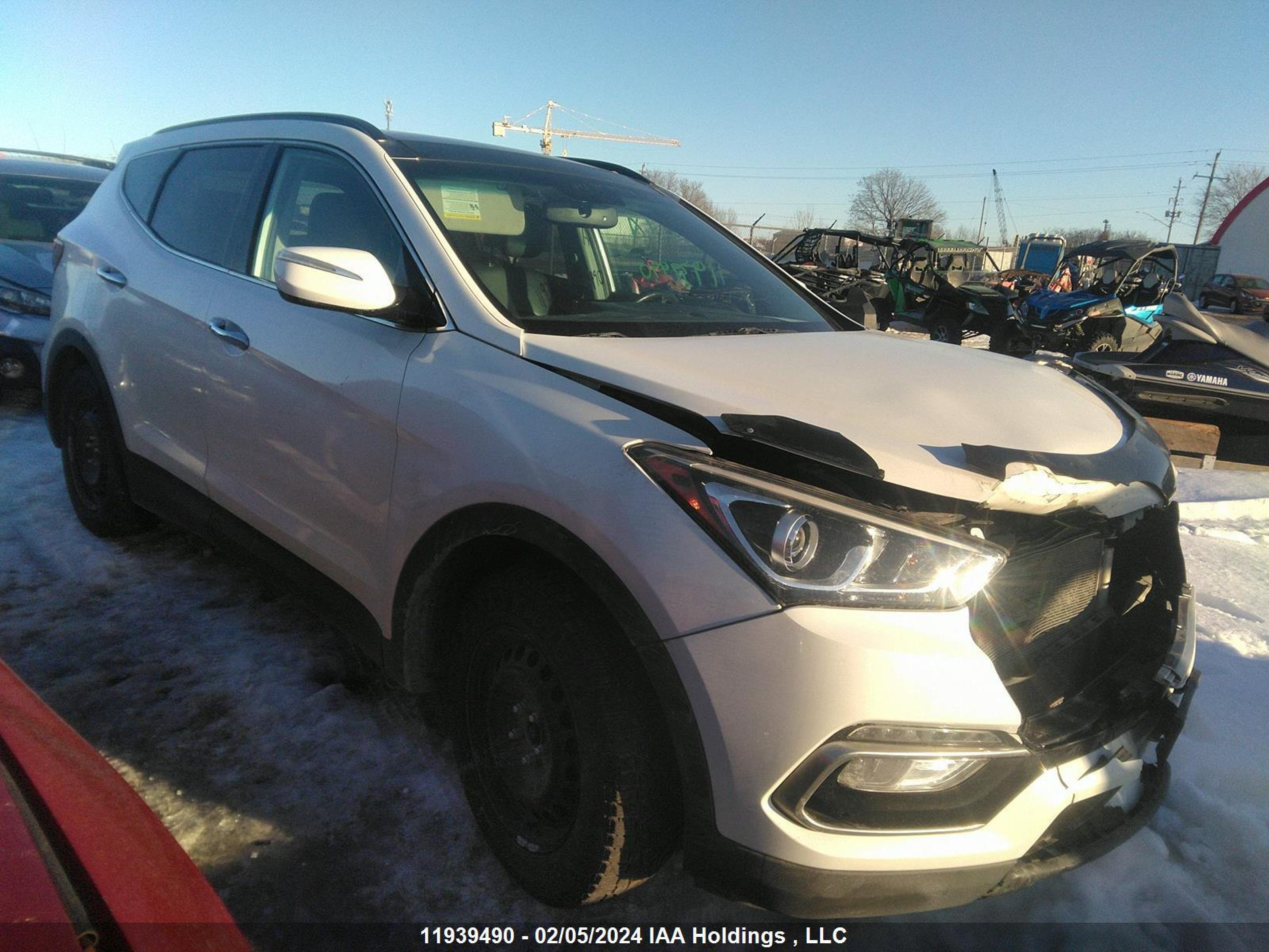 HYUNDAI SANTA FE 2017 5xyzudlb4hg439207