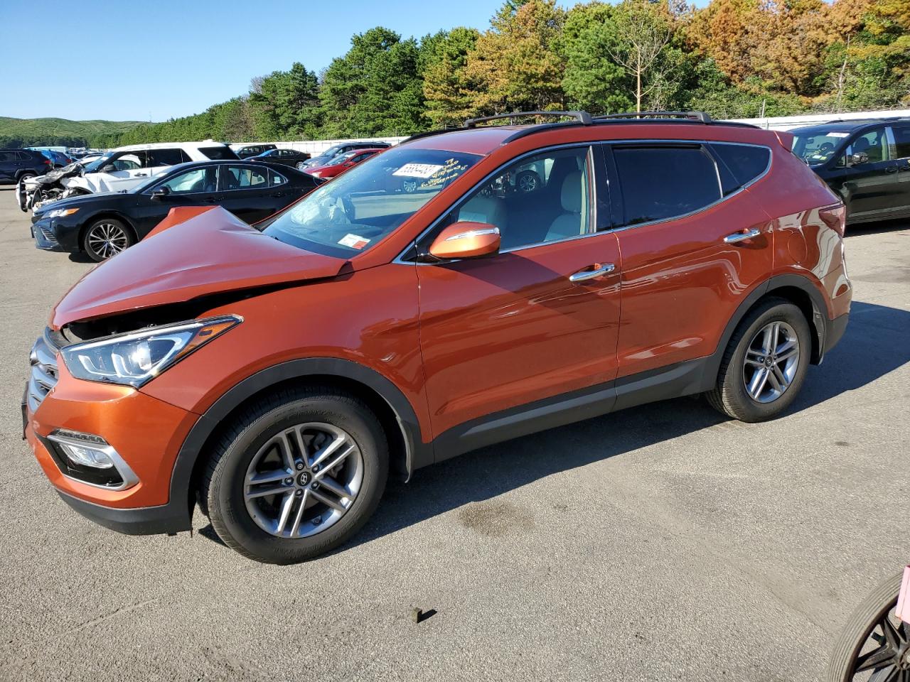 HYUNDAI SANTA FE 2018 5xyzudlb4jg506765