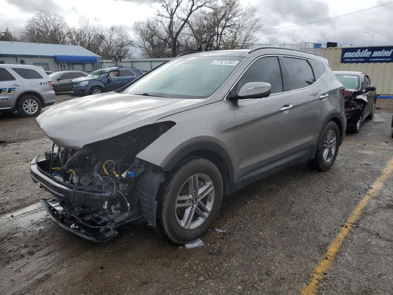 HYUNDAI SANTA FE 2018 5xyzudlb4jg548918