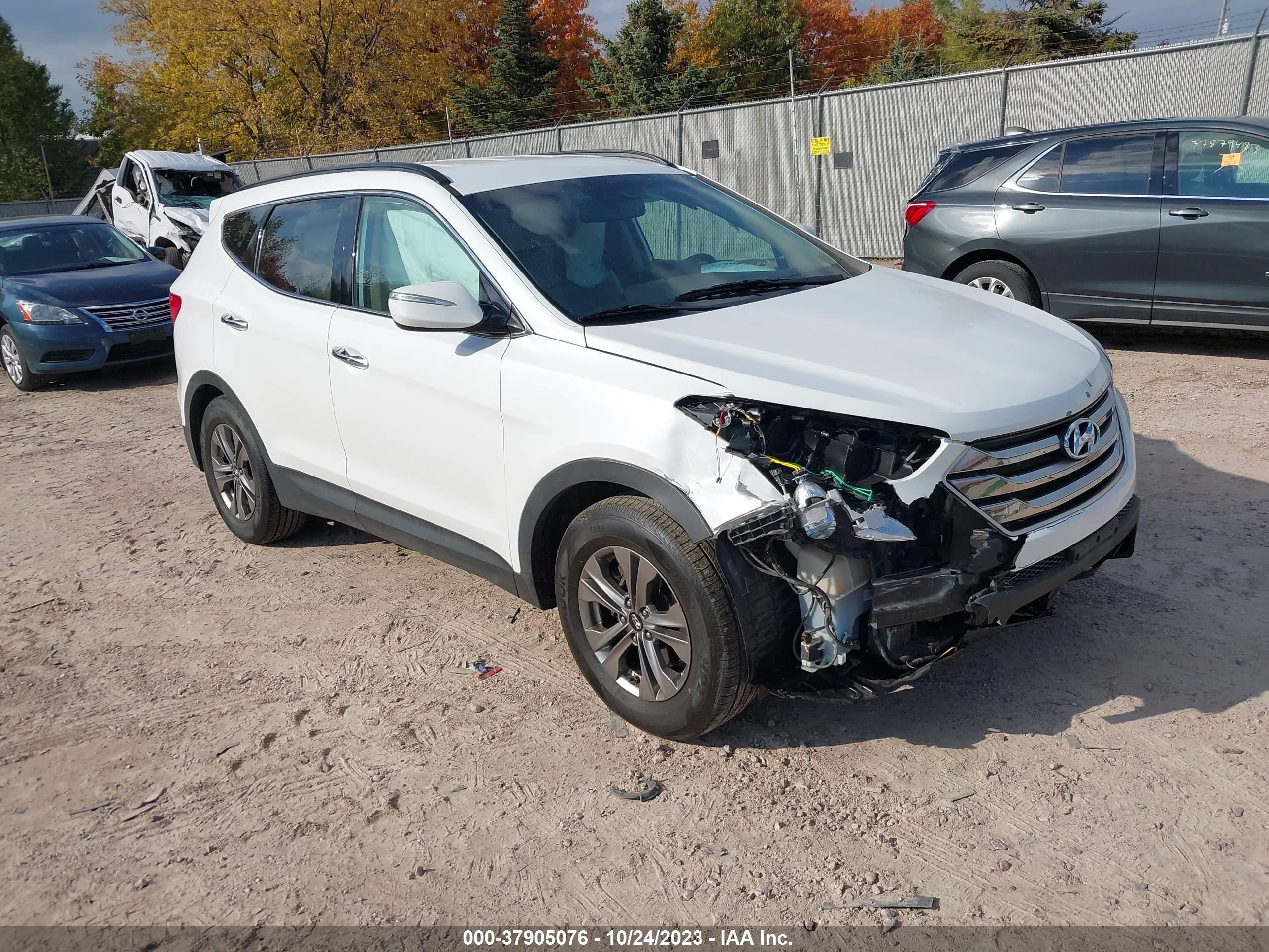 HYUNDAI SANTA FE 2015 5xyzudlb5fg269808