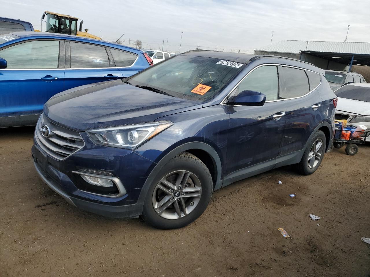 HYUNDAI SANTA FE 2017 5xyzudlb5hg497634