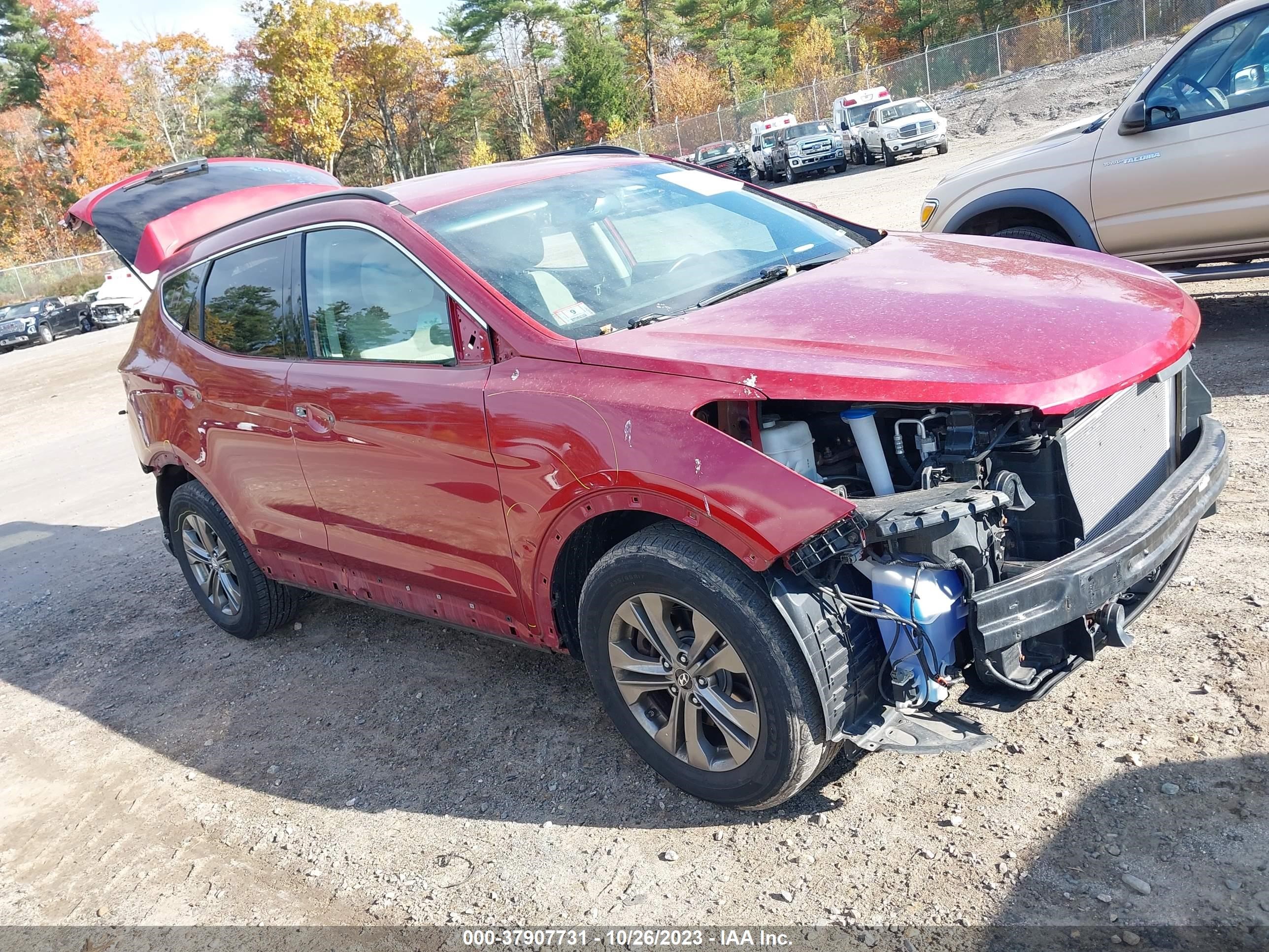 HYUNDAI SANTA FE 2014 5xyzudlb6eg217540