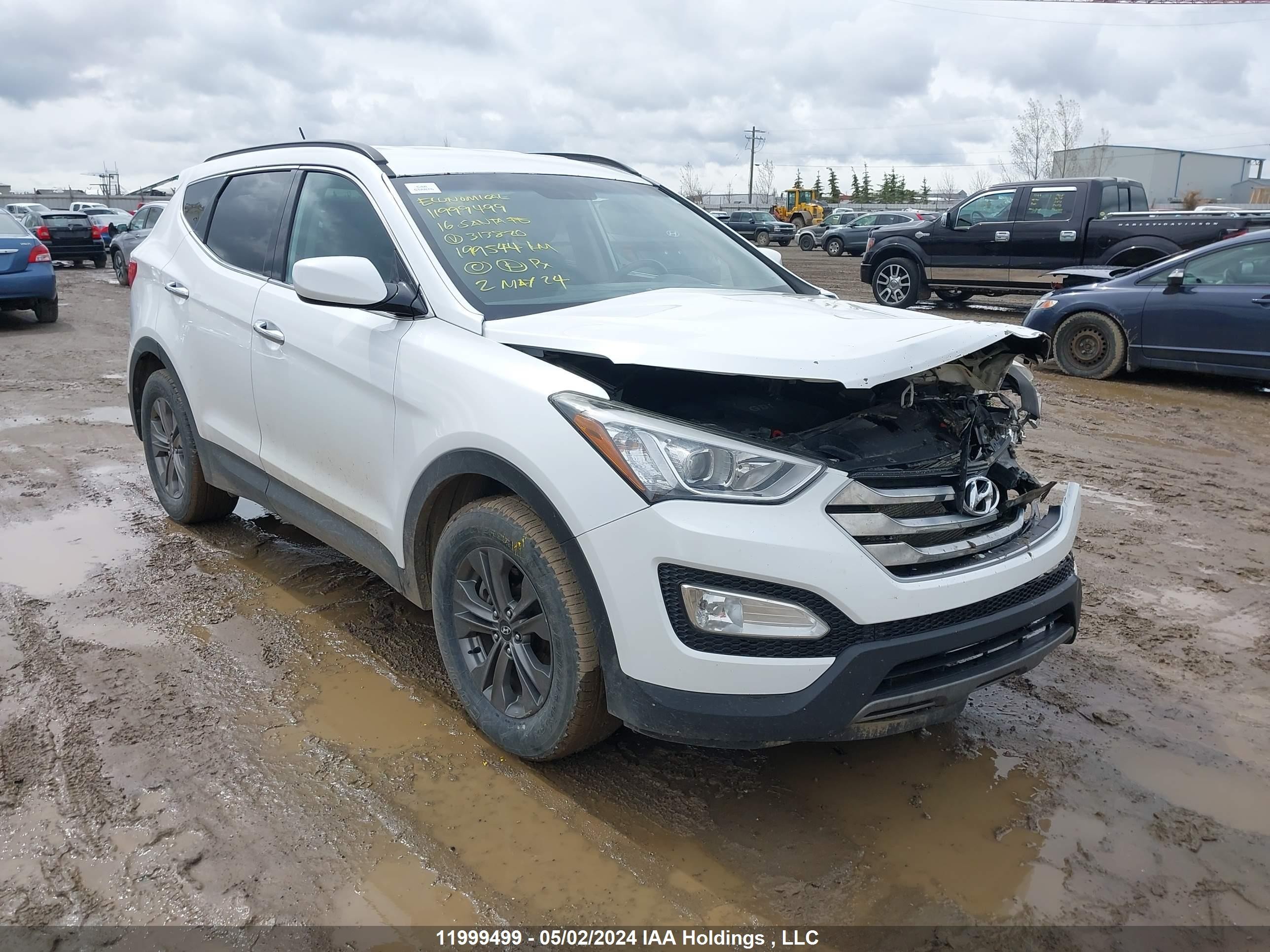 HYUNDAI SANTA FE 2016 5xyzudlb6gg313820