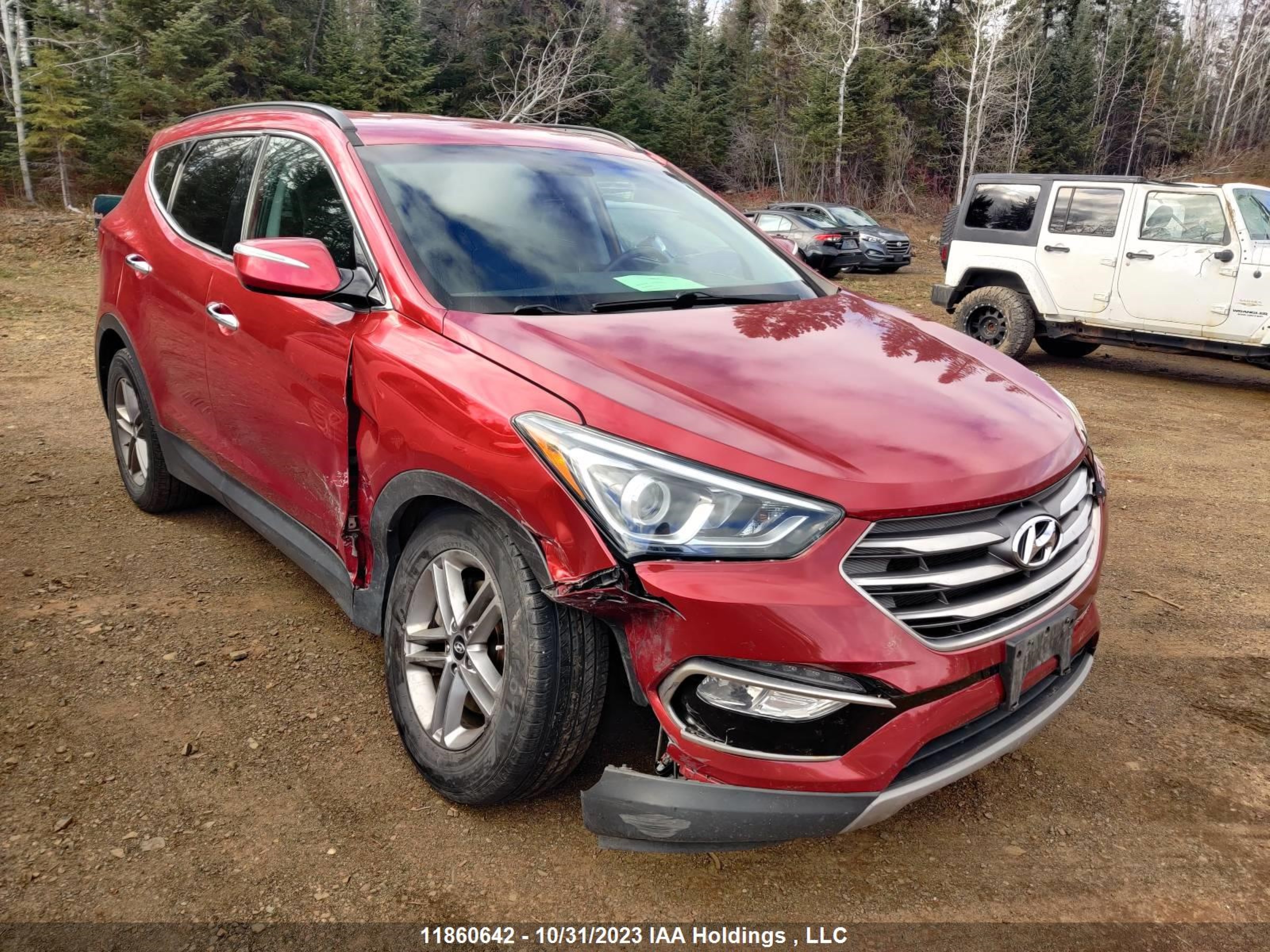 HYUNDAI SANTA FE 2017 5xyzudlb6hg481023