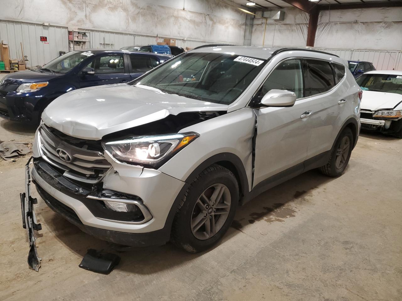 HYUNDAI SANTA FE 2018 5xyzudlb6jg555532