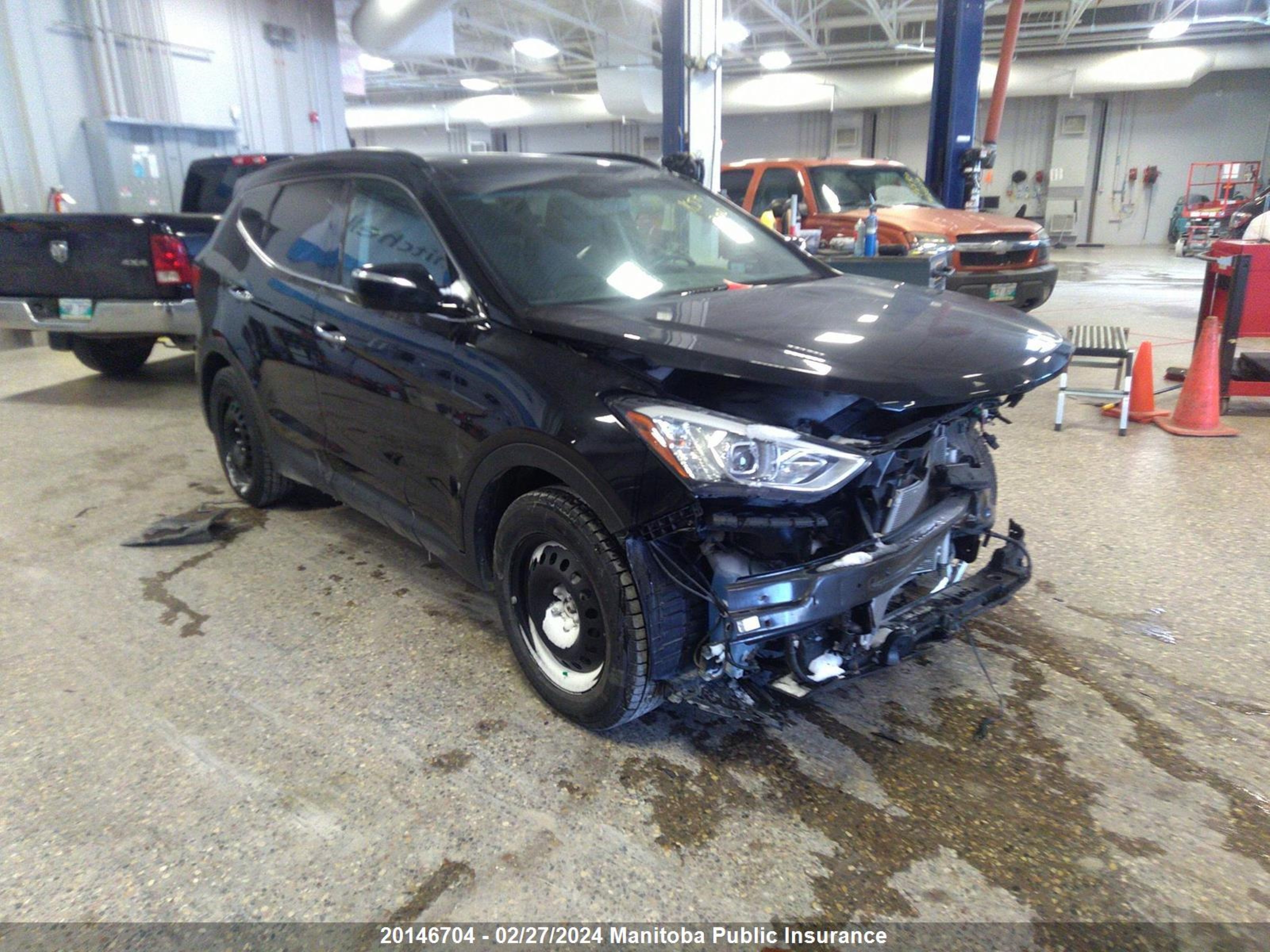 HYUNDAI SANTA FE 2014 5xyzudlb7eg167800