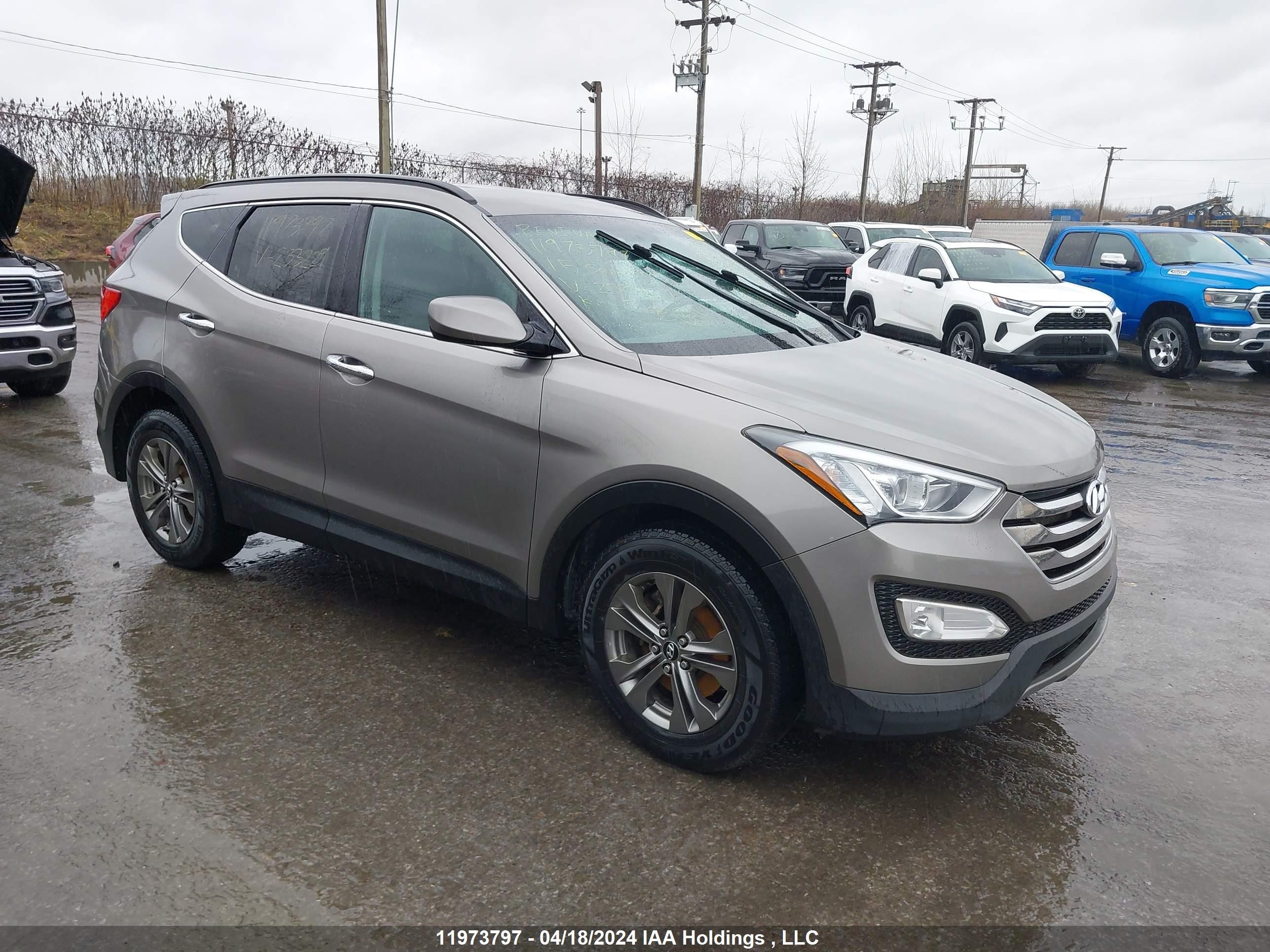 HYUNDAI SANTA FE 2015 5xyzudlb7fg233229