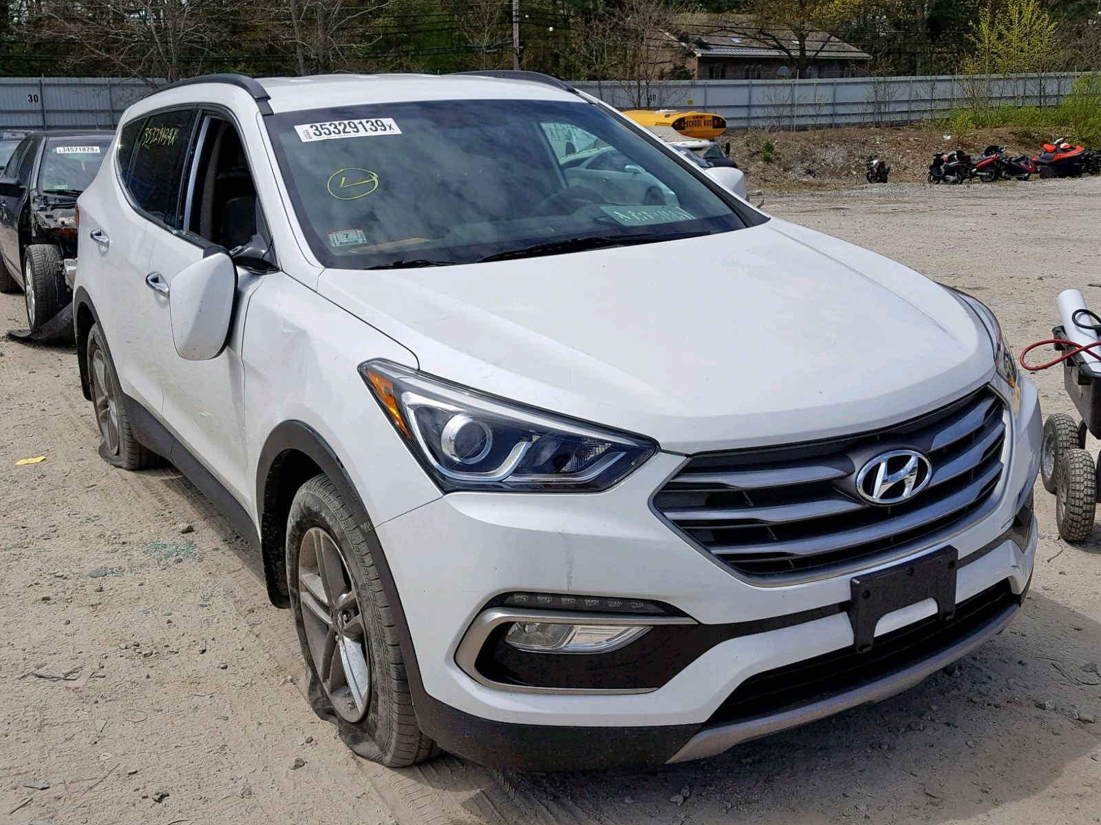 HYUNDAI SANTA FE S 2017 5xyzudlb7hg420294