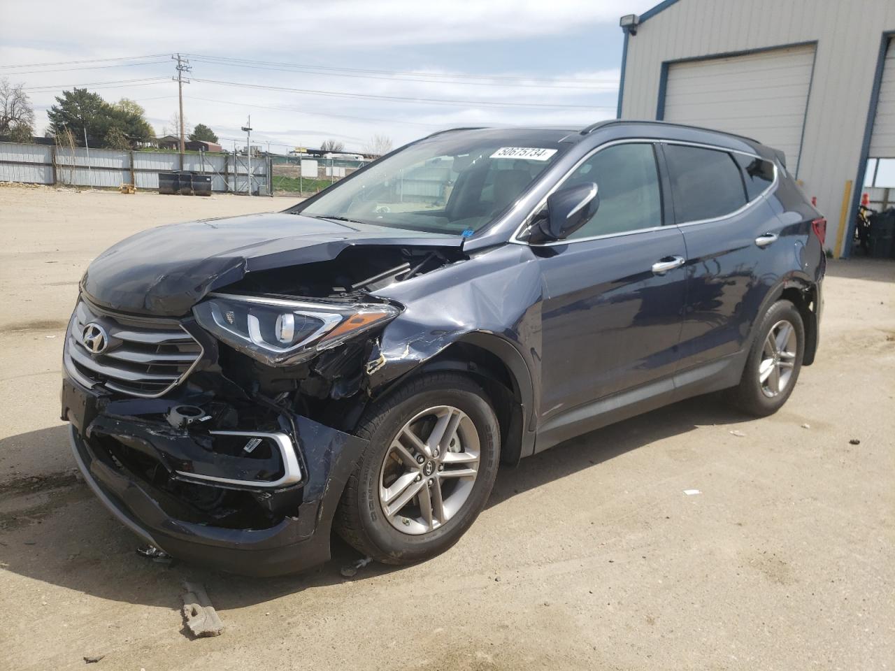 HYUNDAI SANTA FE 2017 5xyzudlb8hg448430