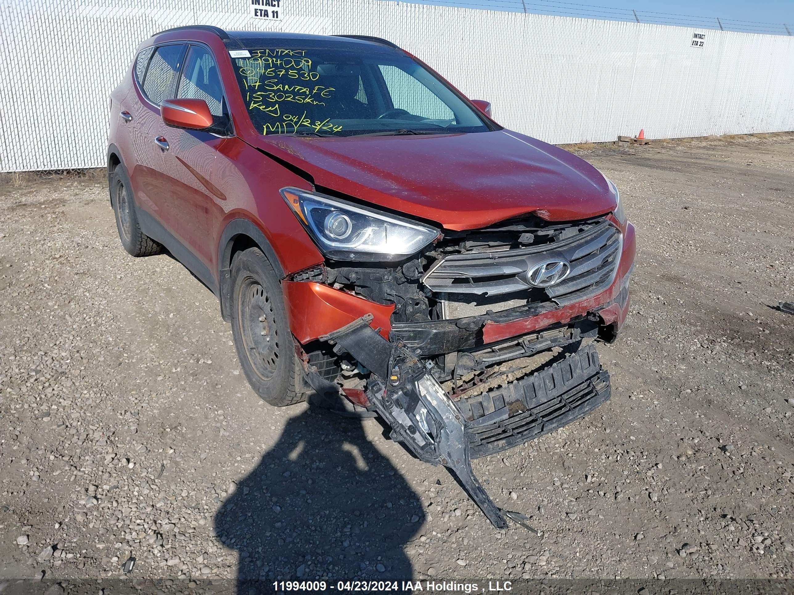 HYUNDAI SANTA FE 2017 5xyzudlb8hg467530