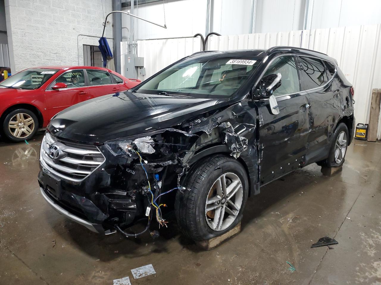 HYUNDAI SANTA FE 2017 5xyzudlb8hg484926