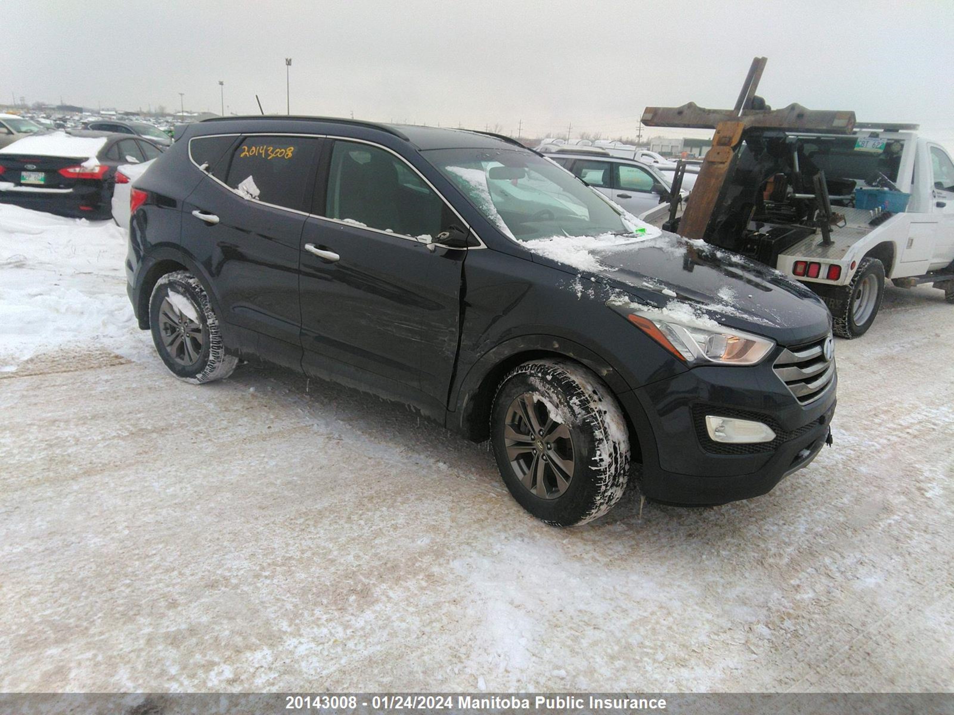 HYUNDAI SANTA FE 2014 5xyzudlb9eg187630