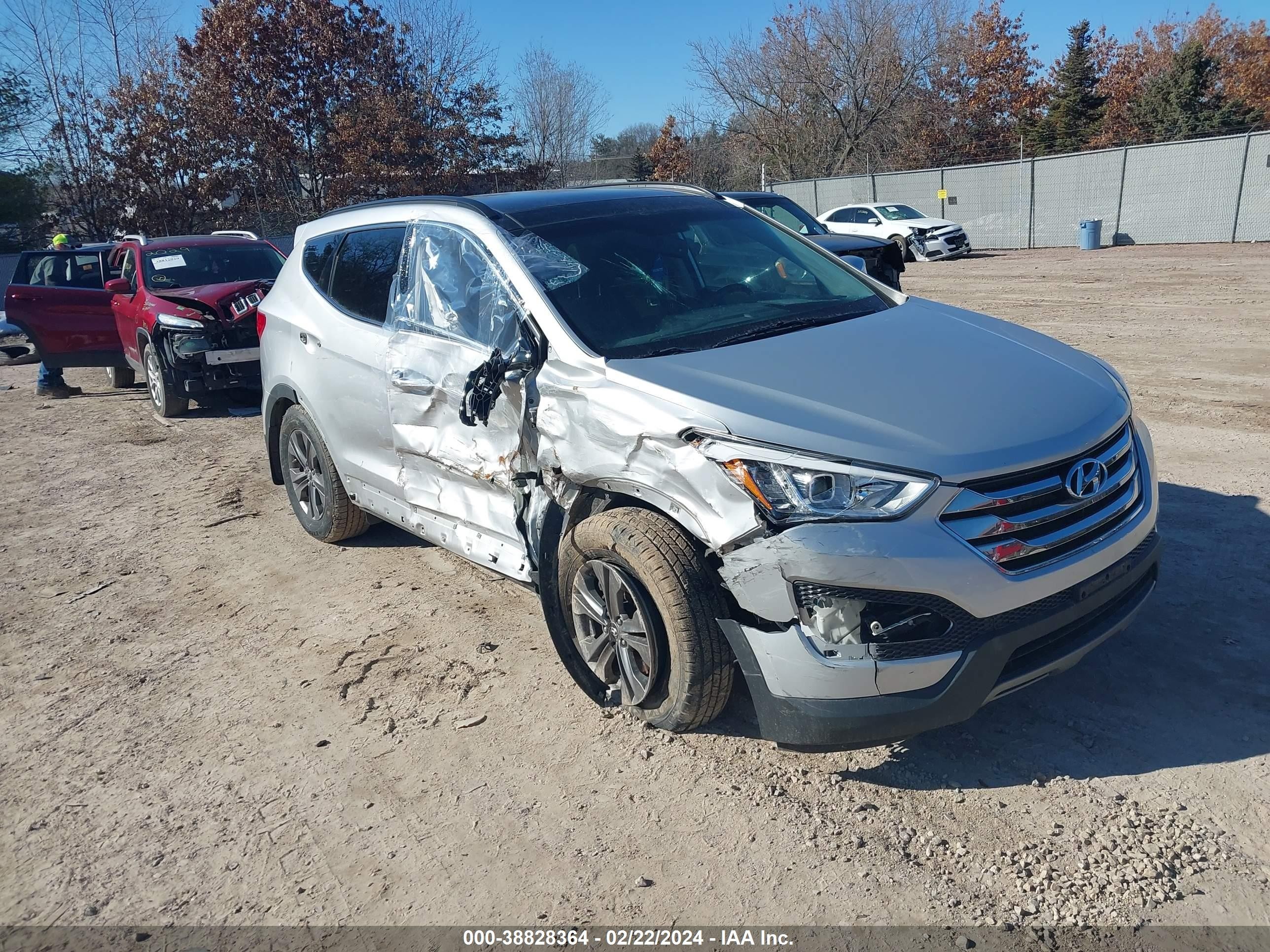 HYUNDAI SANTA FE 2014 5xyzudlb9eg227690