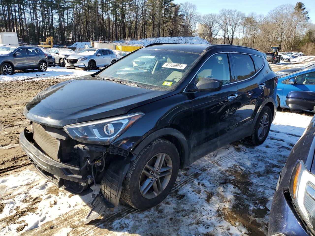 HYUNDAI SANTA FE 2017 5xyzudlb9hg398606