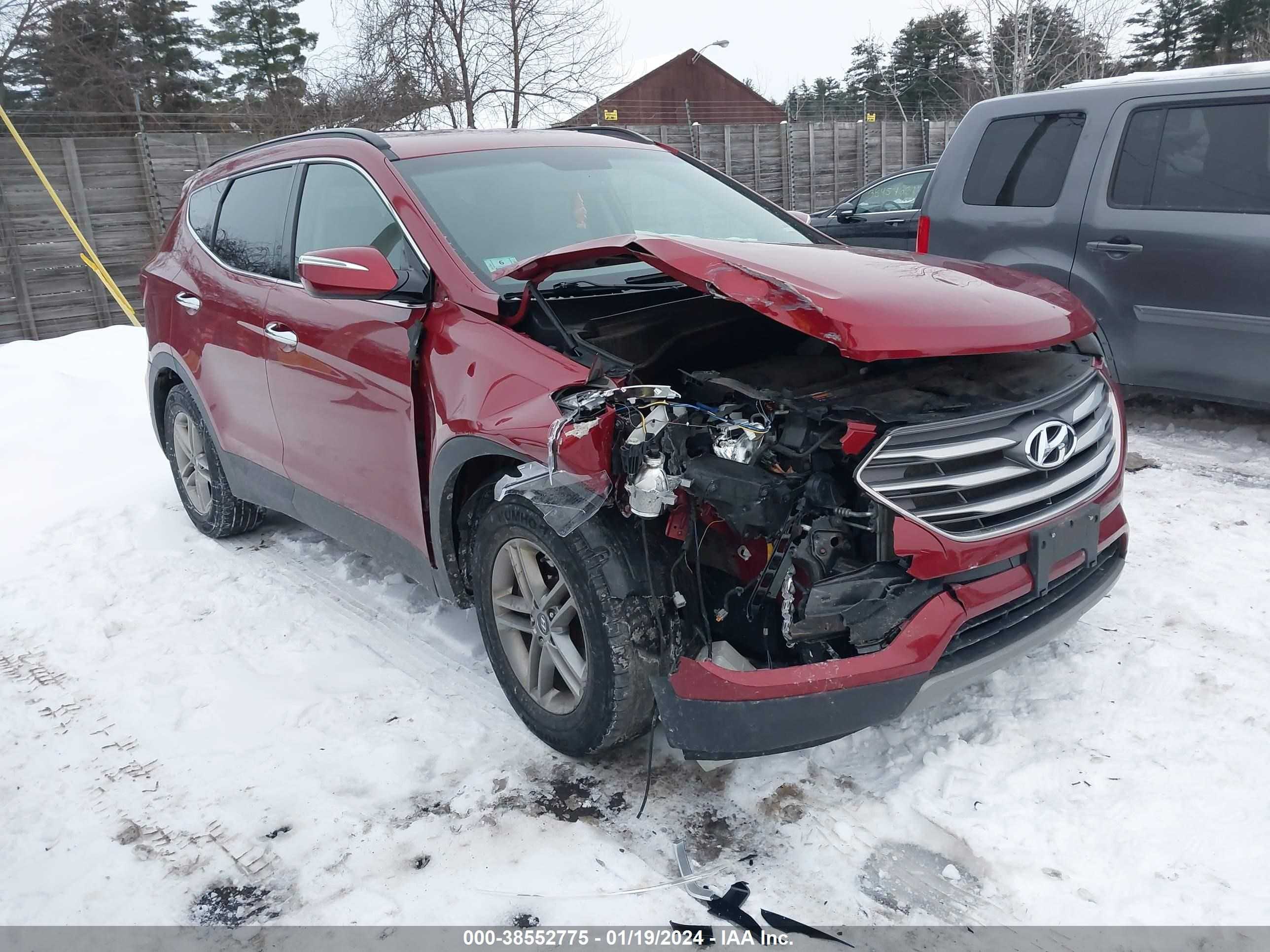 HYUNDAI SANTA FE 2017 5xyzudlb9hg487009