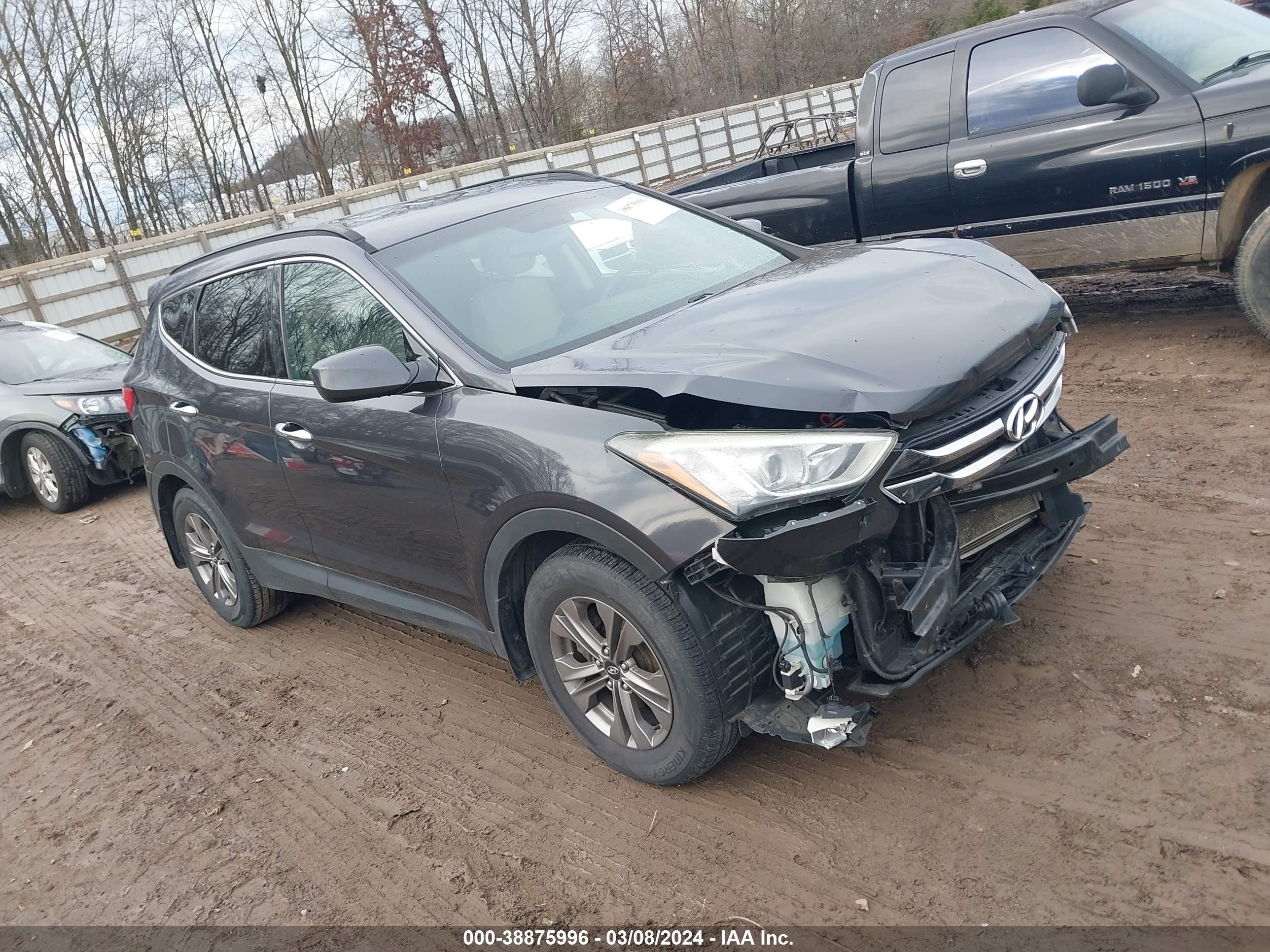 HYUNDAI SANTA FE 2015 5xyzudlbxfg284434