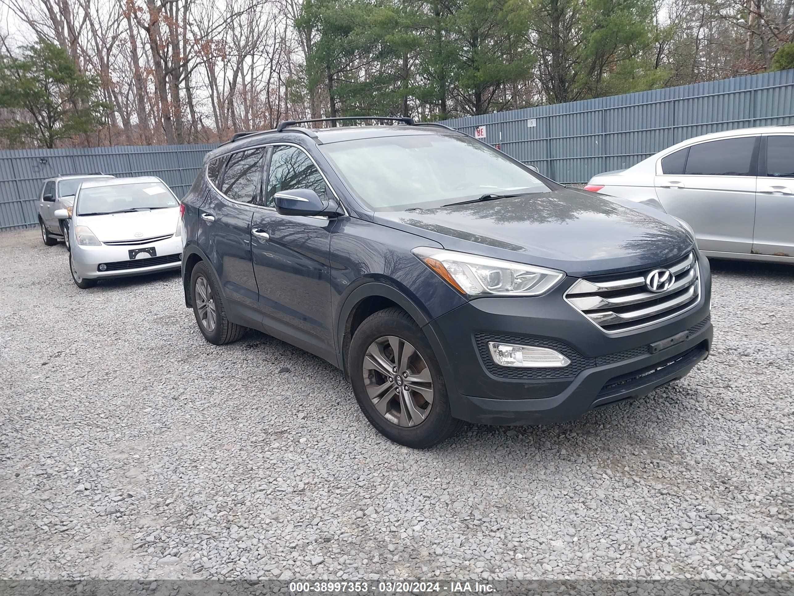 HYUNDAI SANTA FE 2015 5xyzudlbxfg295059