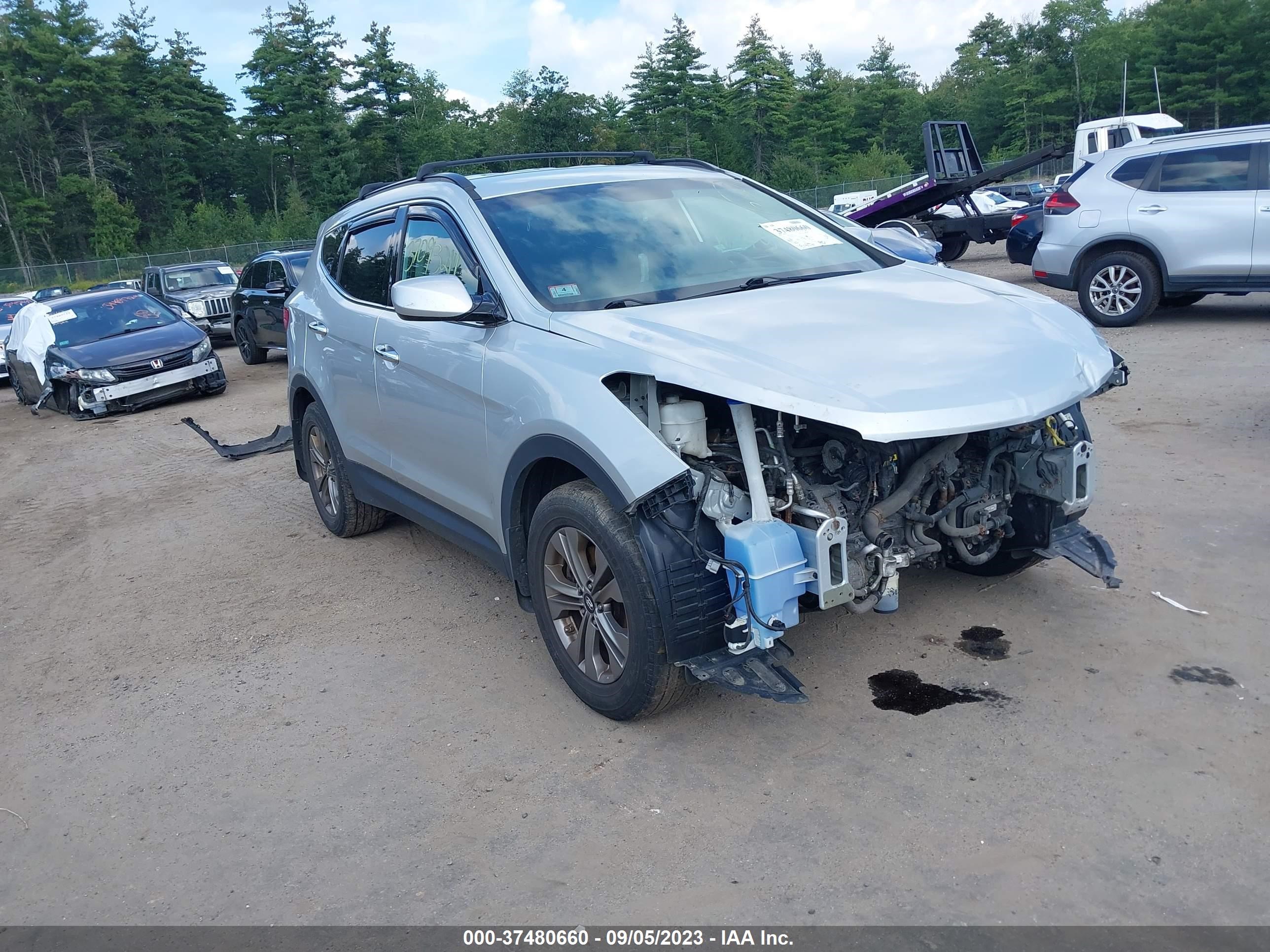 HYUNDAI SANTA FE 2016 5xyzudlbxgg330409