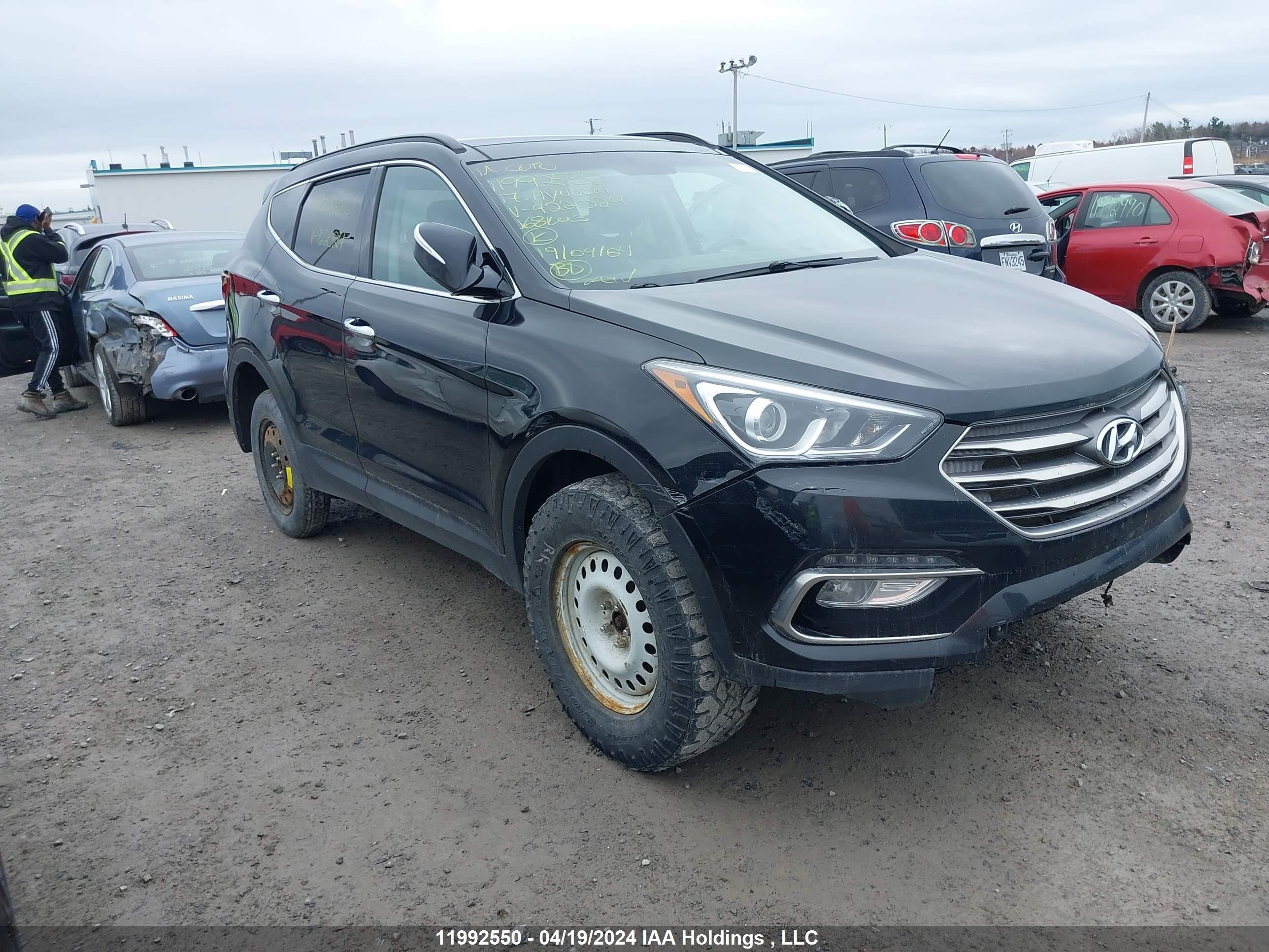 HYUNDAI SANTA FE 2017 5xyzudlbxhg422024