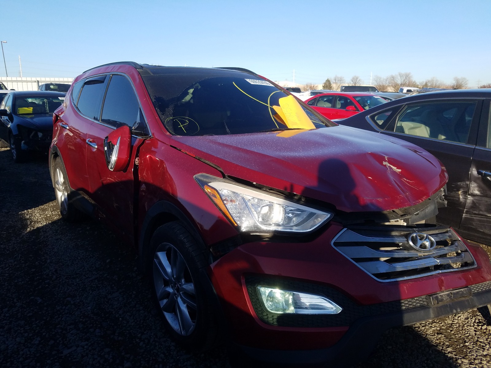 HYUNDAI SANTA FE S 2014 5xyzw3la2eg195953