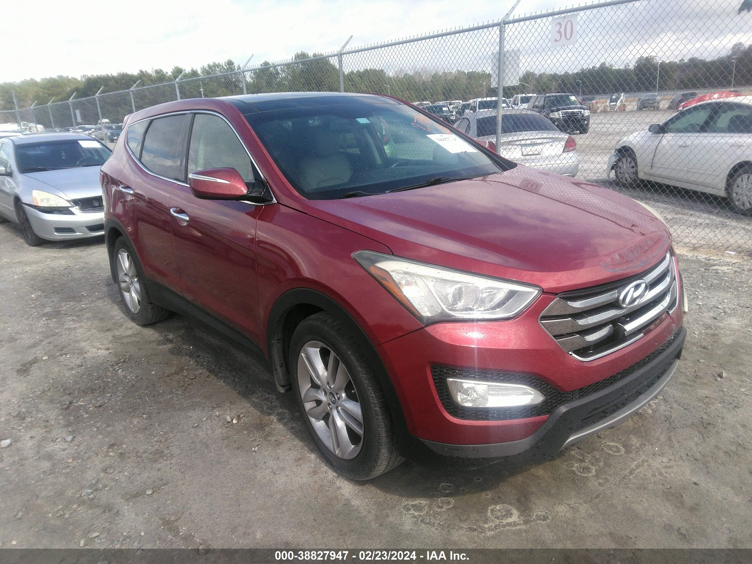 HYUNDAI SANTA FE 2013 5xyzw3la3dg067770