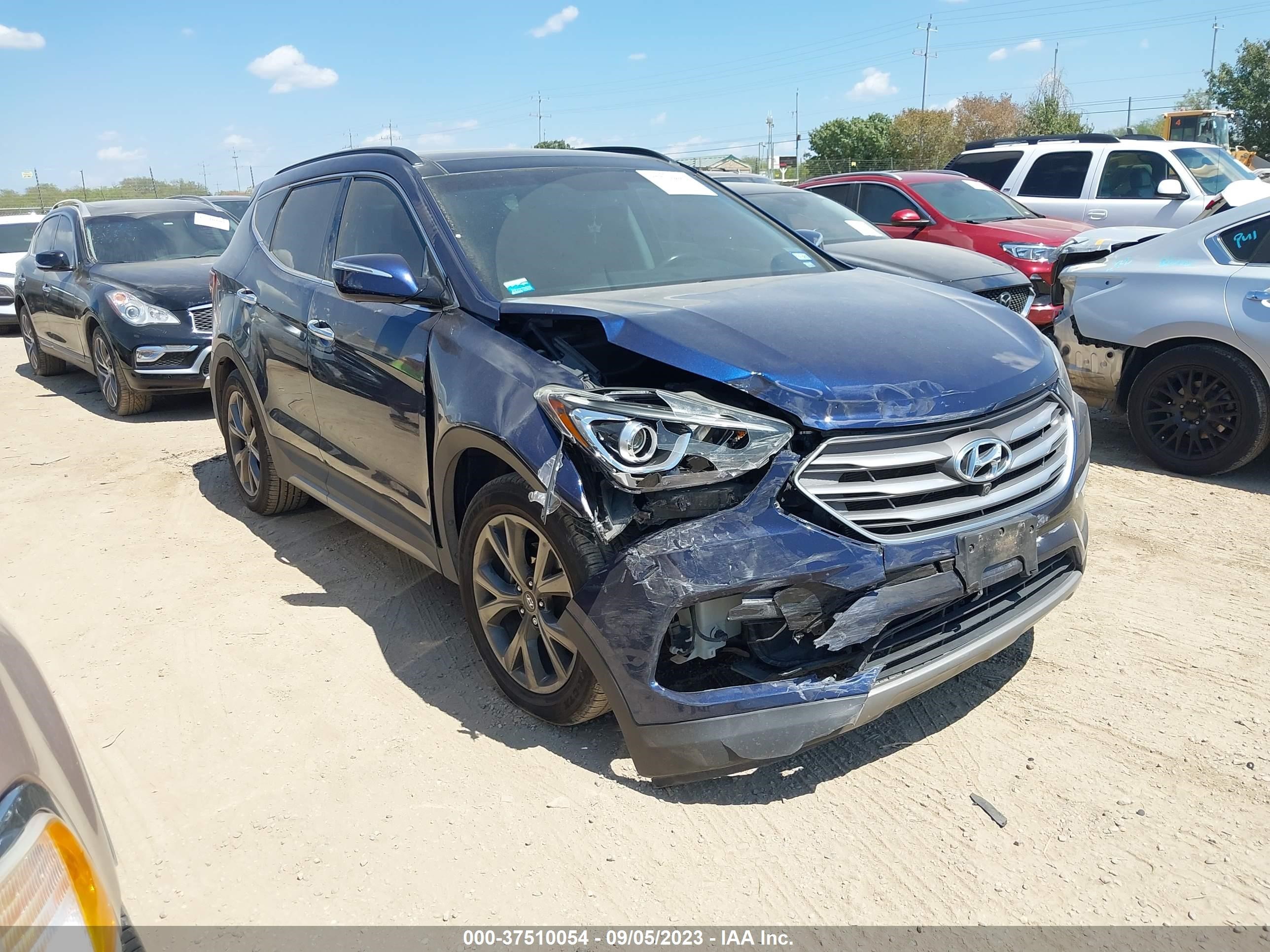 HYUNDAI SANTA FE 2018 5xyzw4la1jg505350