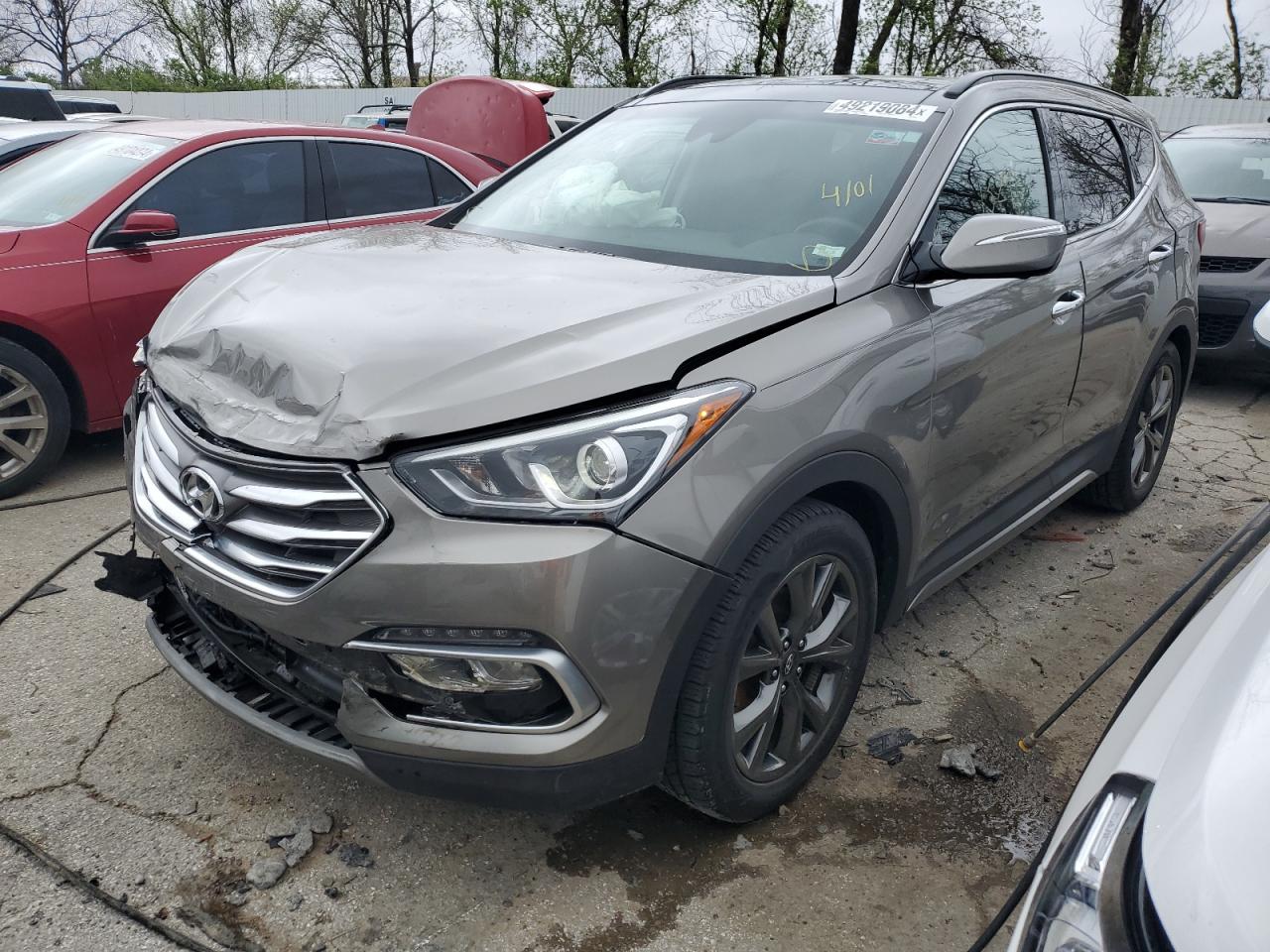 HYUNDAI SANTA FE 2018 5xyzw4la1jg549171