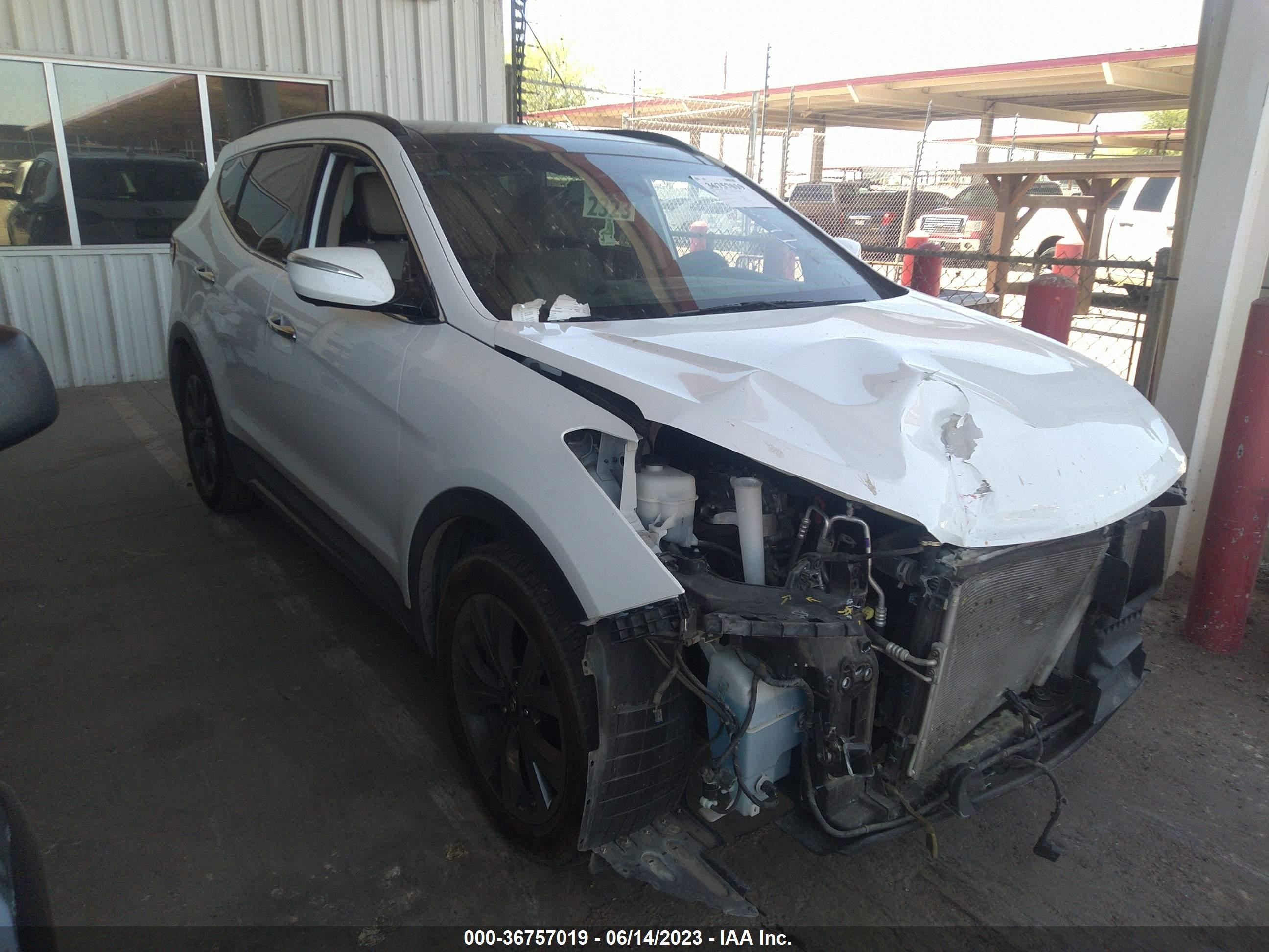 HYUNDAI SANTA FE 2017 5xyzw4la4hg481278