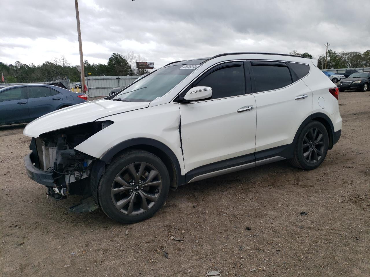 HYUNDAI SANTA FE 2017 5xyzw4la7hg407353