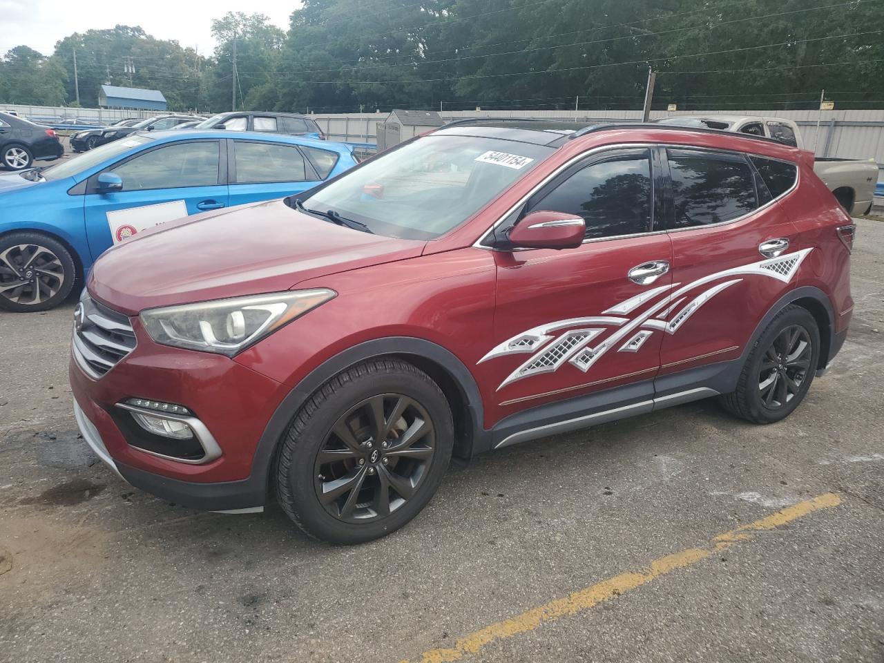 HYUNDAI SANTA FE 2017 5xyzw4la9hg430648