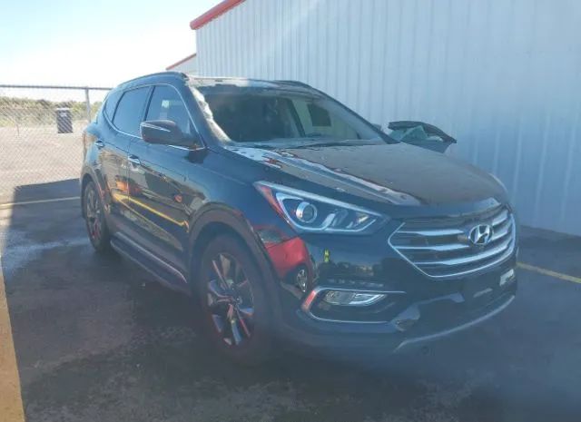 HYUNDAI SANTA FE 2018 5xyzw4laxjg550190