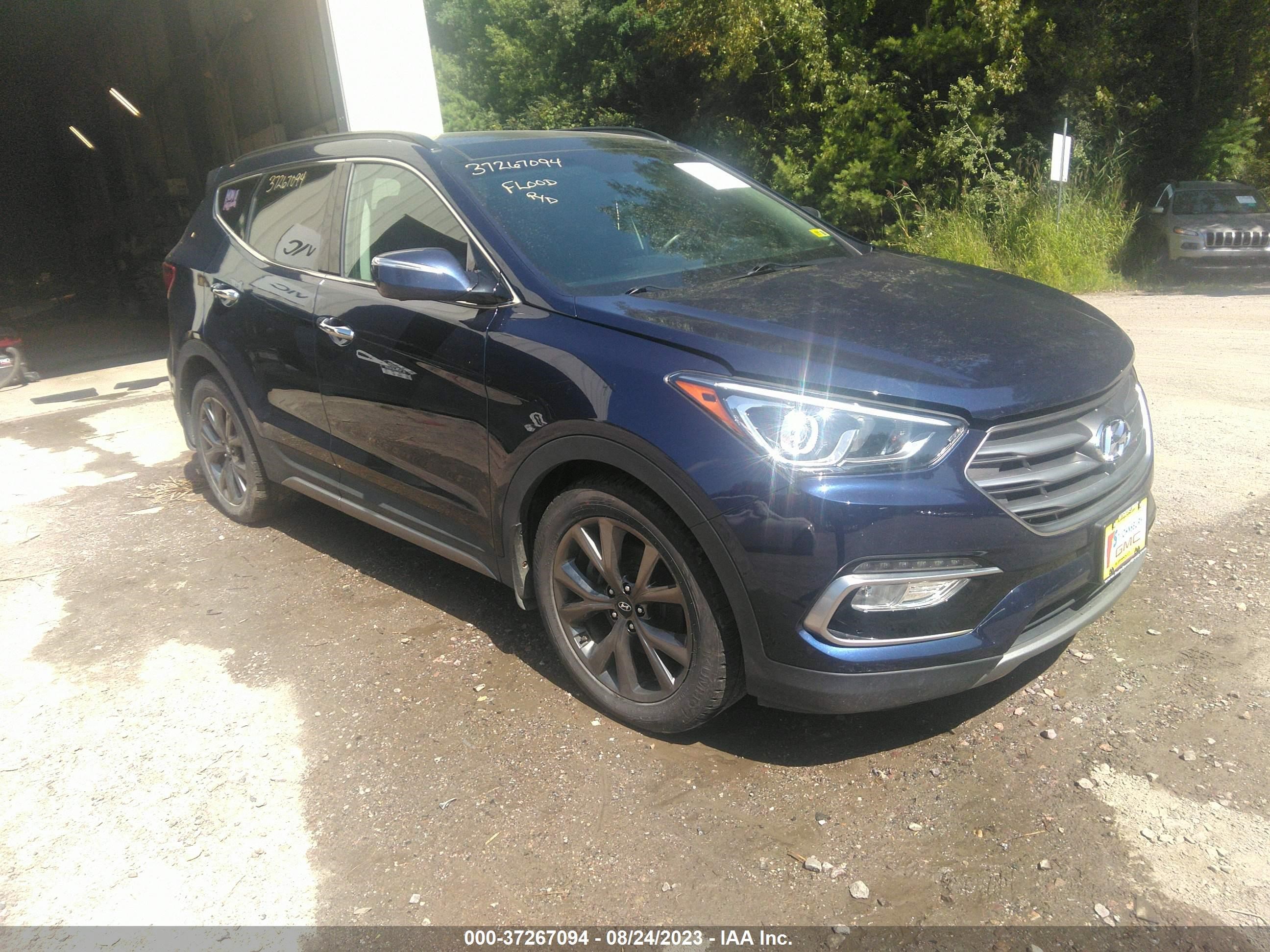 HYUNDAI SANTA FE 2018 5xyzwdla2jg507527