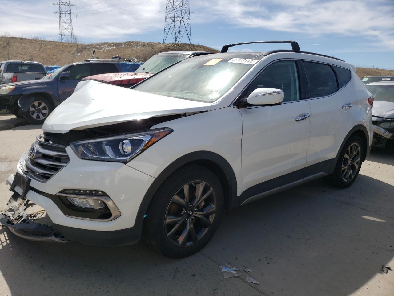 HYUNDAI SANTA FE 2017 5xyzwdla6hg436018