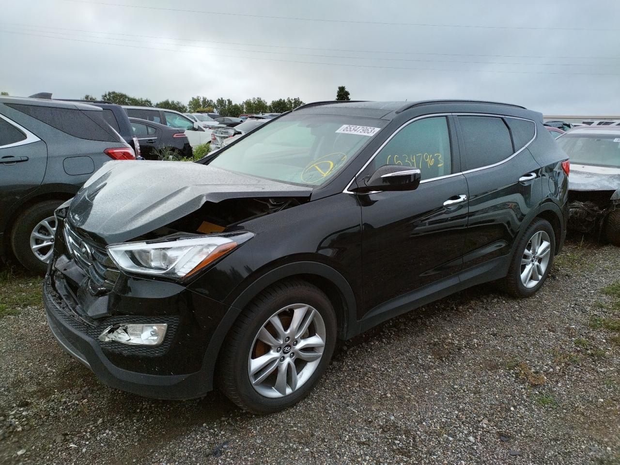 HYUNDAI SANTA FE 2014 5xyzwdla7eg192939