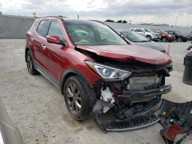 HYUNDAI SANTA FE S 2018 5xyzwdla8jg513834