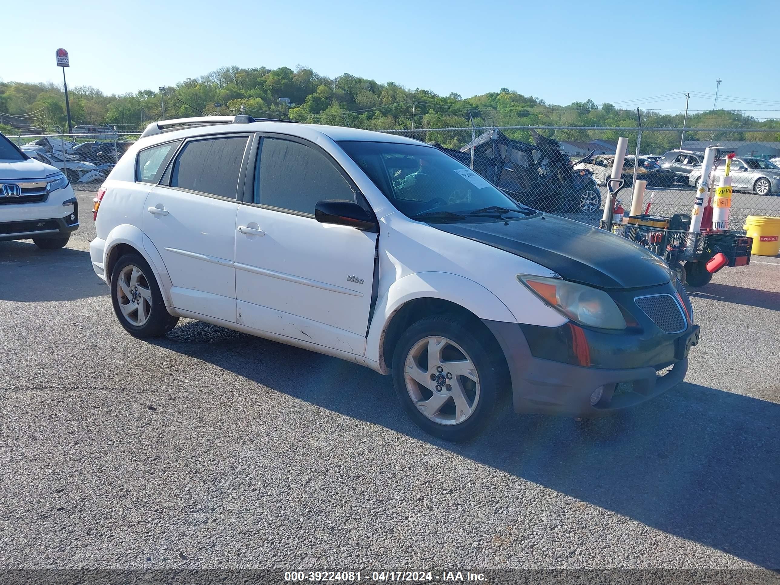 PONTIAC VIBE 2004 5y2sl62804z436757