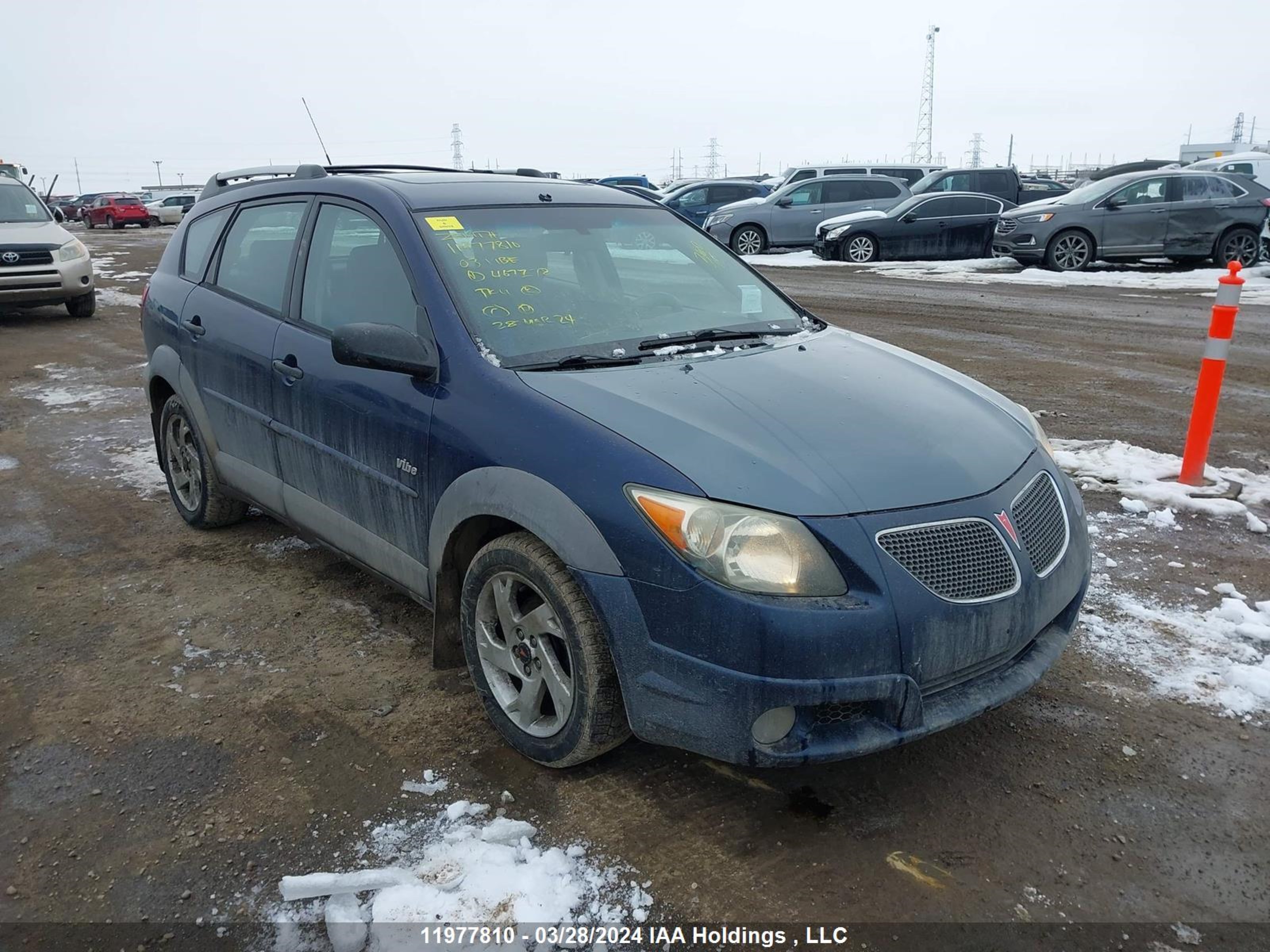 PONTIAC VIBE 2003 5y2sl62823z467278