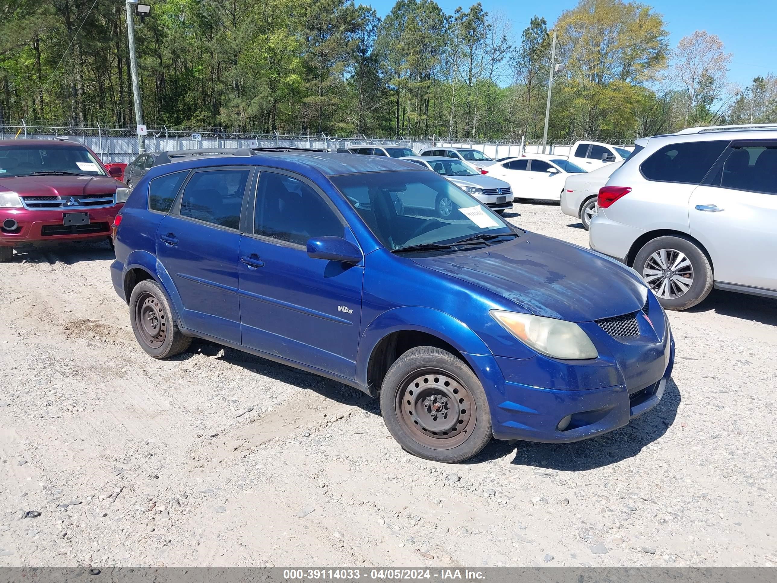 PONTIAC VIBE 2004 5y2sl62824z465631