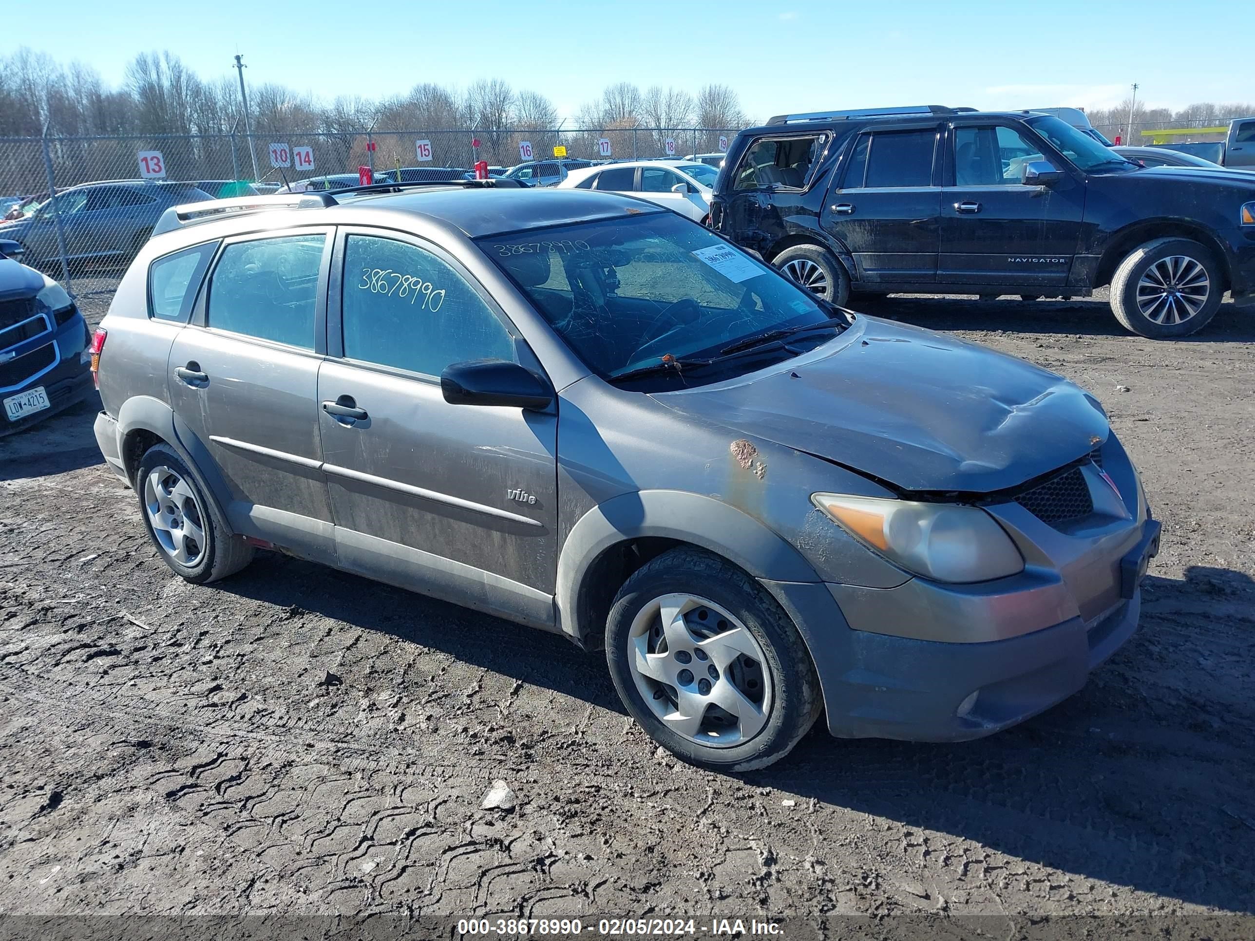 PONTIAC VIBE 2004 5y2sl62834z413490