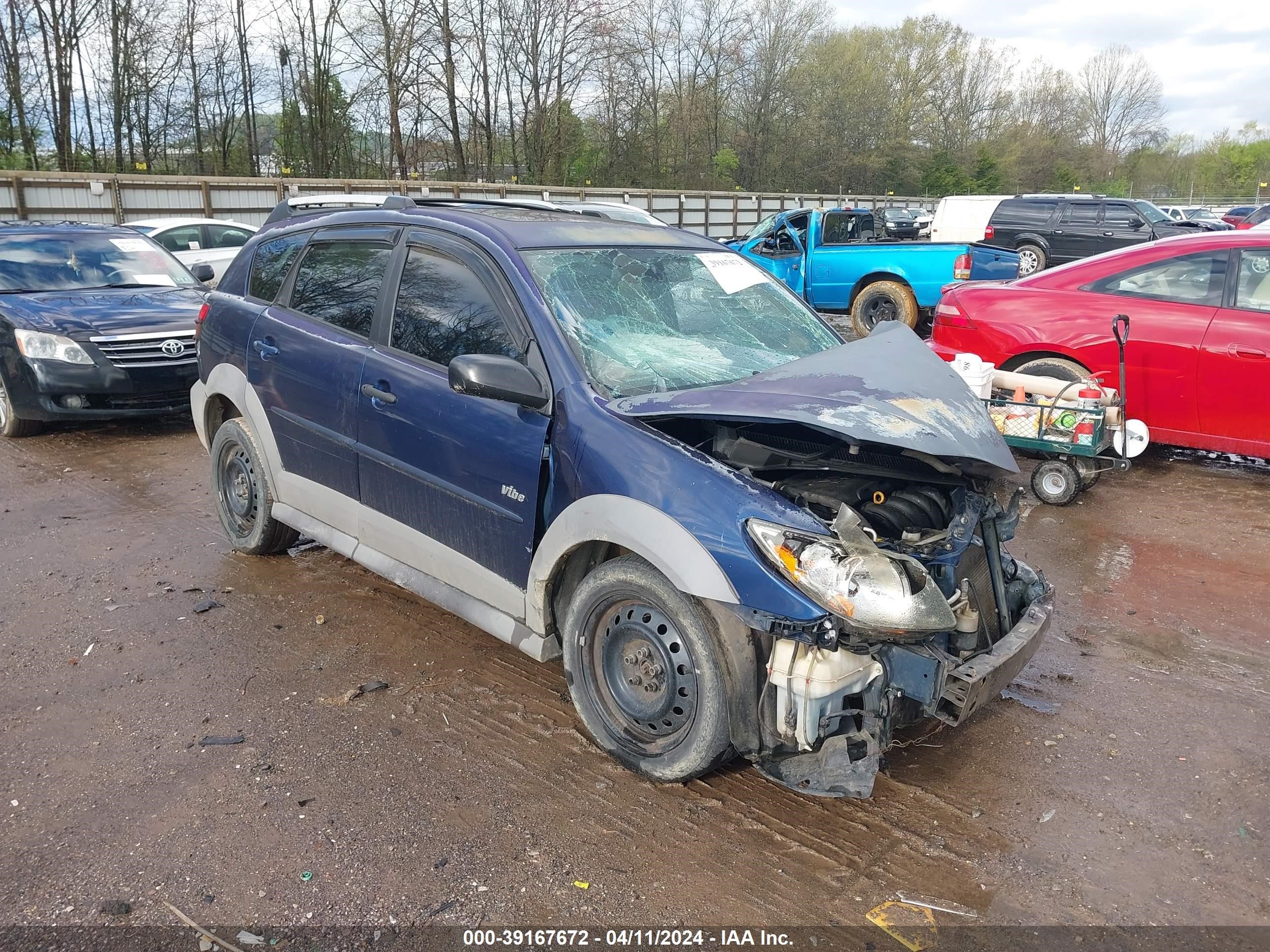 PONTIAC VIBE 2004 5y2sl62864z403066