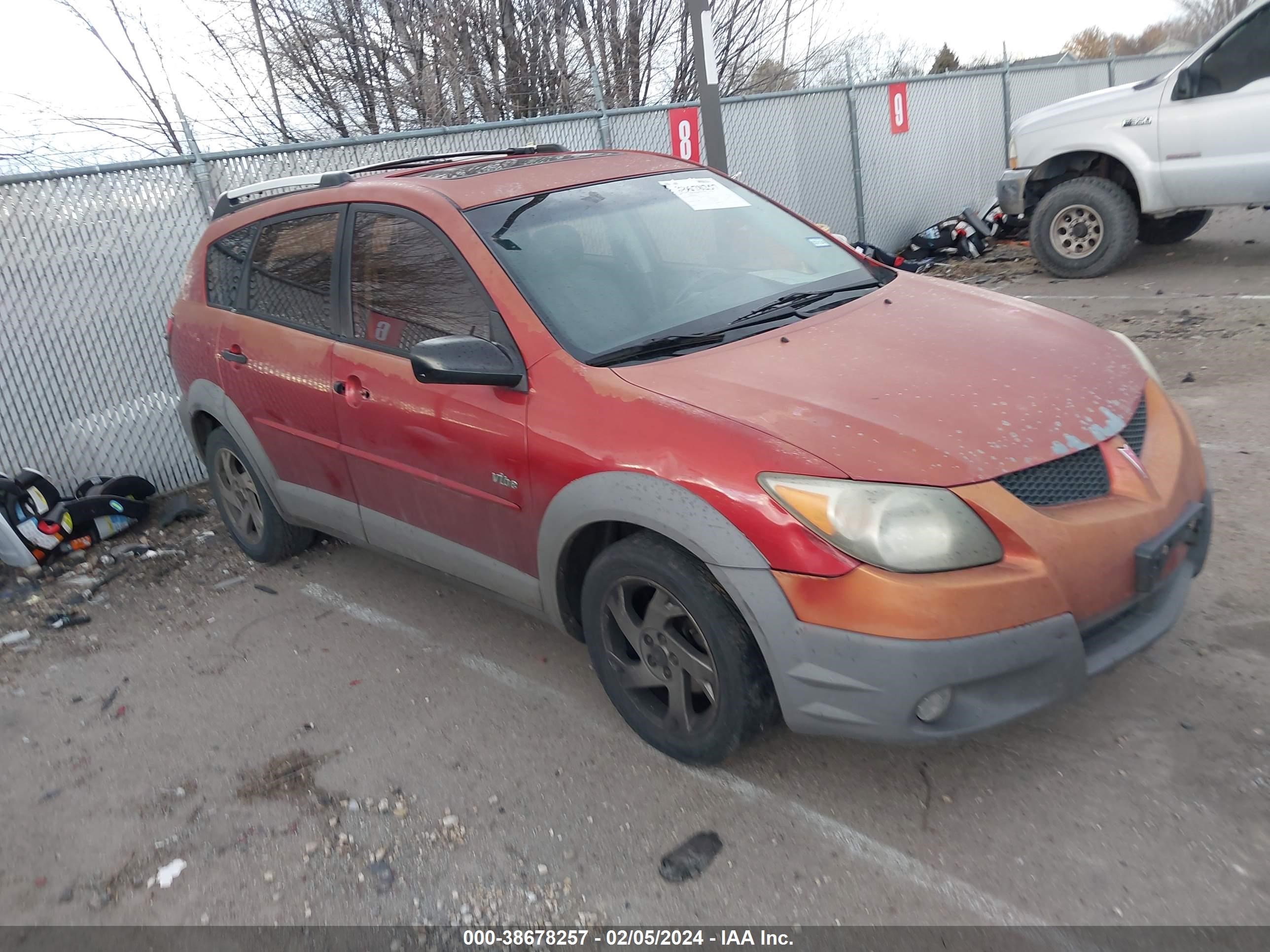 PONTIAC VIBE 2003 5y2sl62873z417623